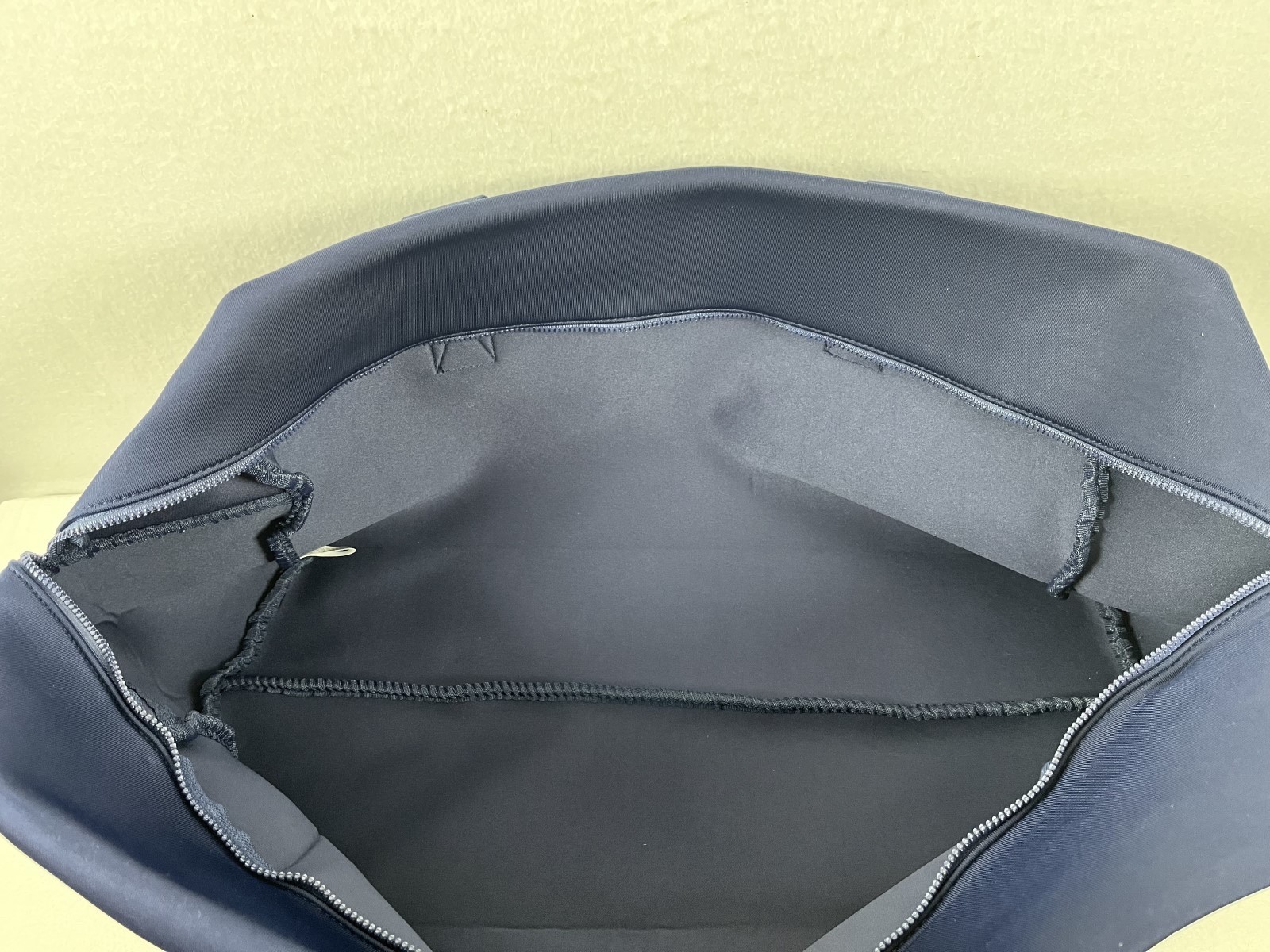 Carolina Herrera BAD BOY Duffel Bag Navy Blue Weekender Travel Gym Unisex