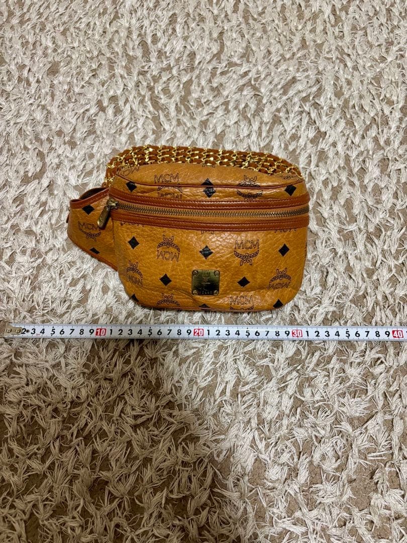 MCM Brown Shoulder Bag Waist Pouch