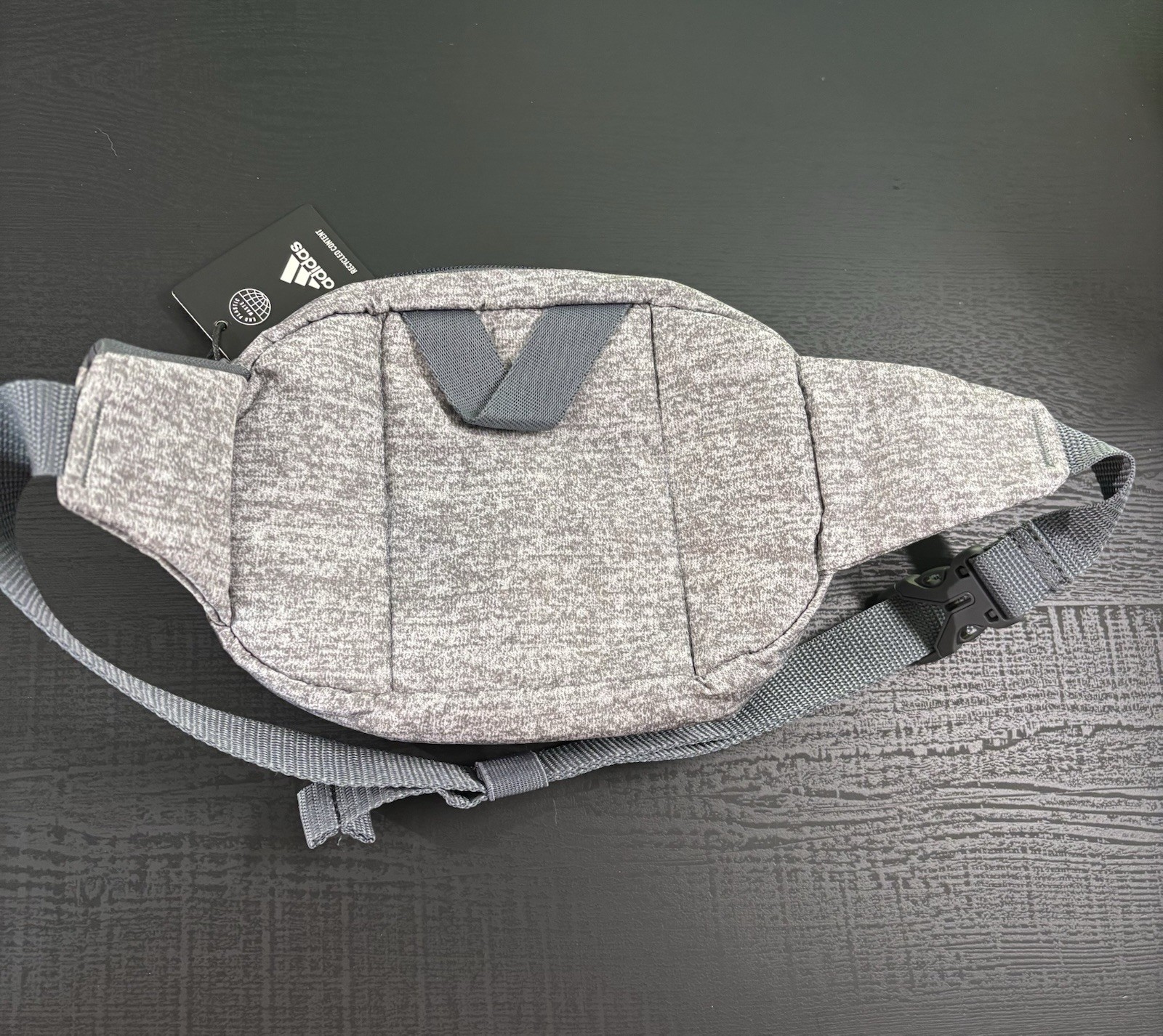 NWT Adidas Must Have Waist Pack/Crossbody In Jersey Grey/Onix Grey