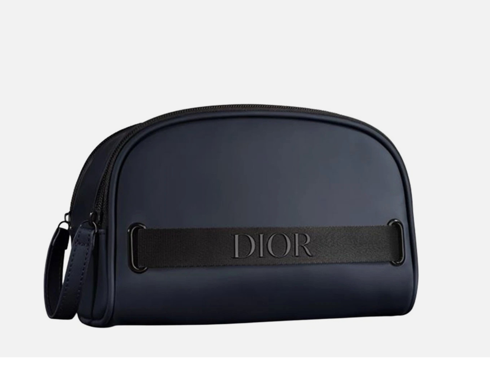 Dior Dark Blue Dopp Bag Navy Toiletry Travel Case Pouch Brand New in Box