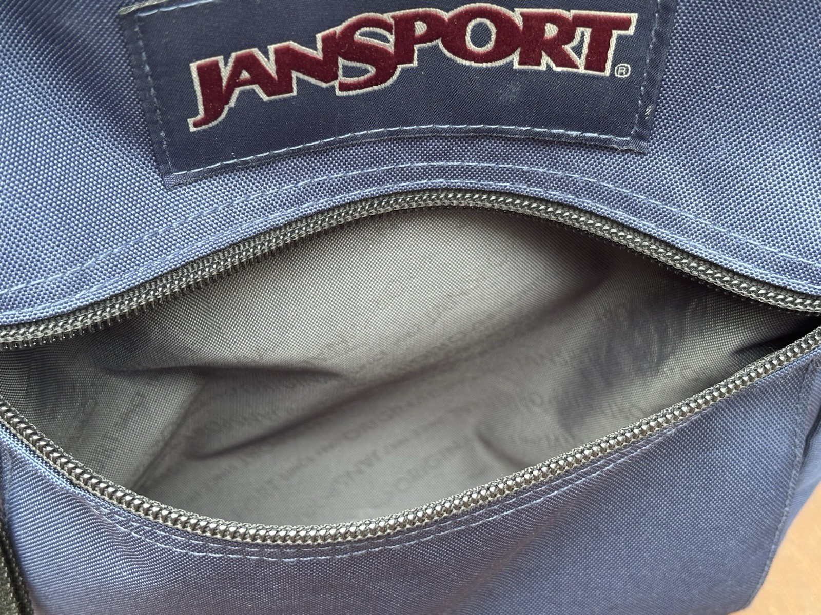 JanSport Big Student Backpack JS0A47JK Navy-5 Pockets- 17.3”x13”