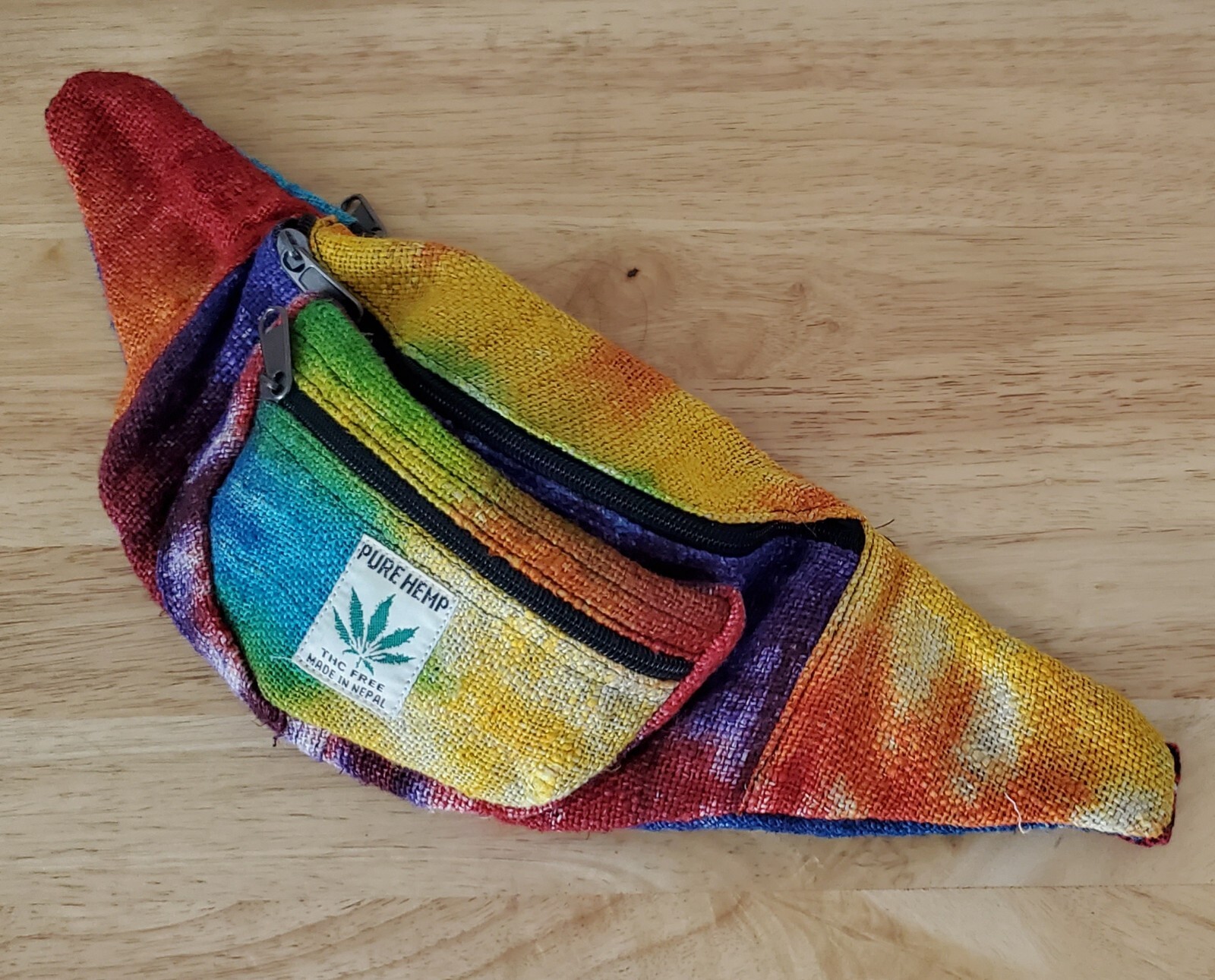 Tie Dye Hemp Fannypack
