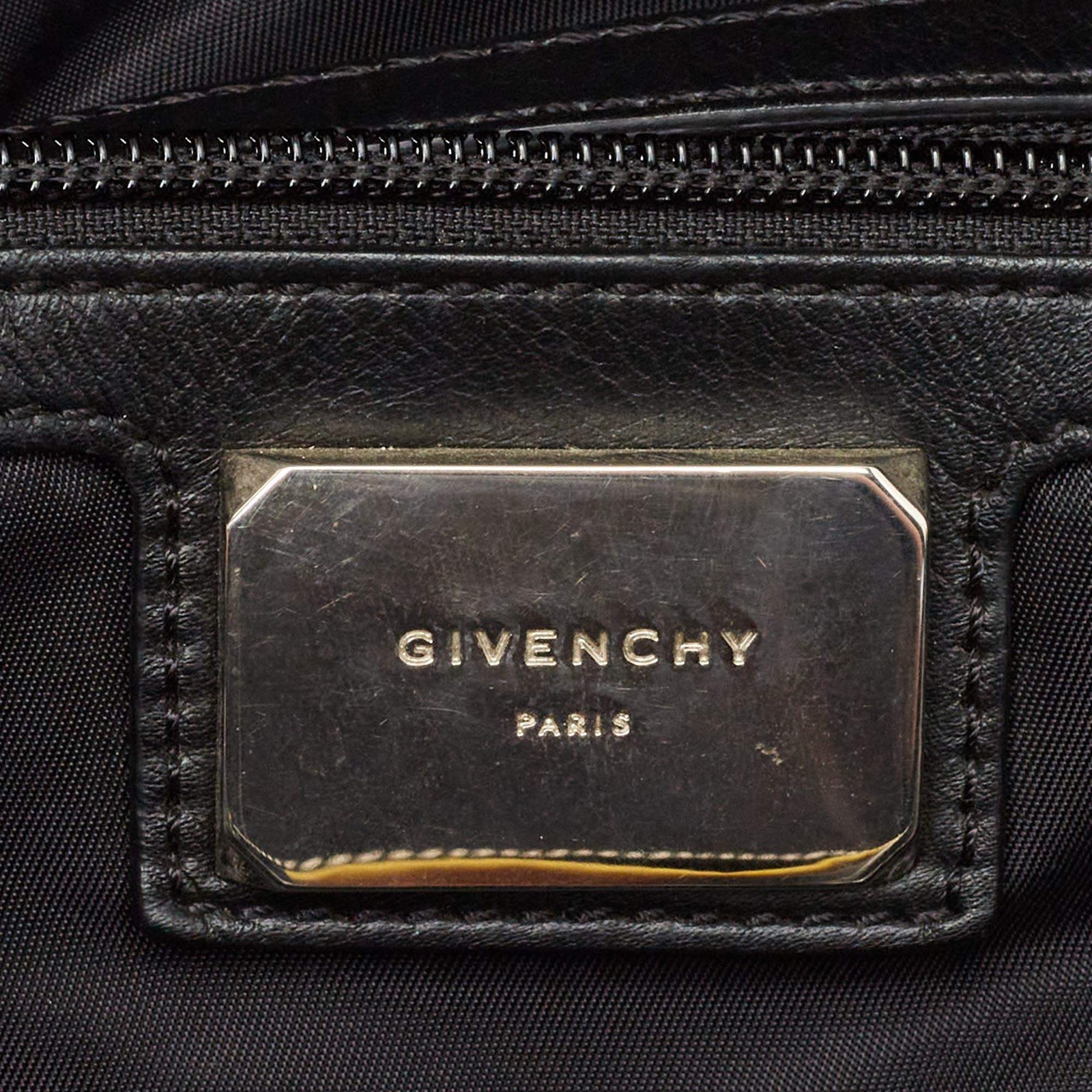 Givenchy Black Multicolor American Flag Print Nylon Backpack