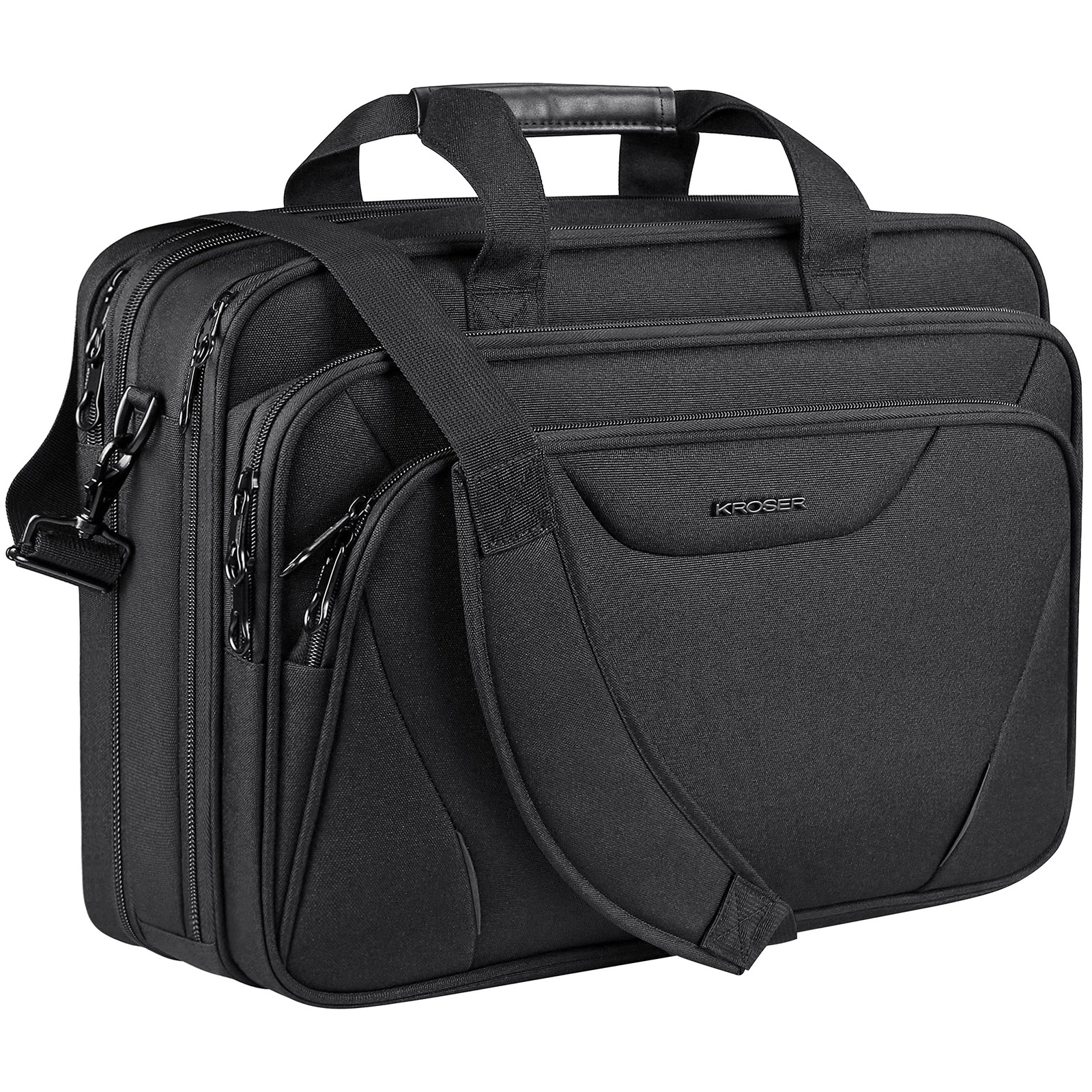 Laptop Bag Premium Laptop Briefcase Fits Up to 17.3 Inch Laptop Expandable Wa…