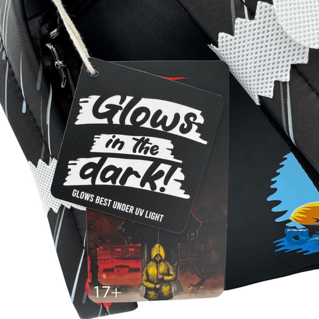 NWT 2024 Loungefly IT – Pennywise Gutter Scene Glow in the Dark Mini Backpack