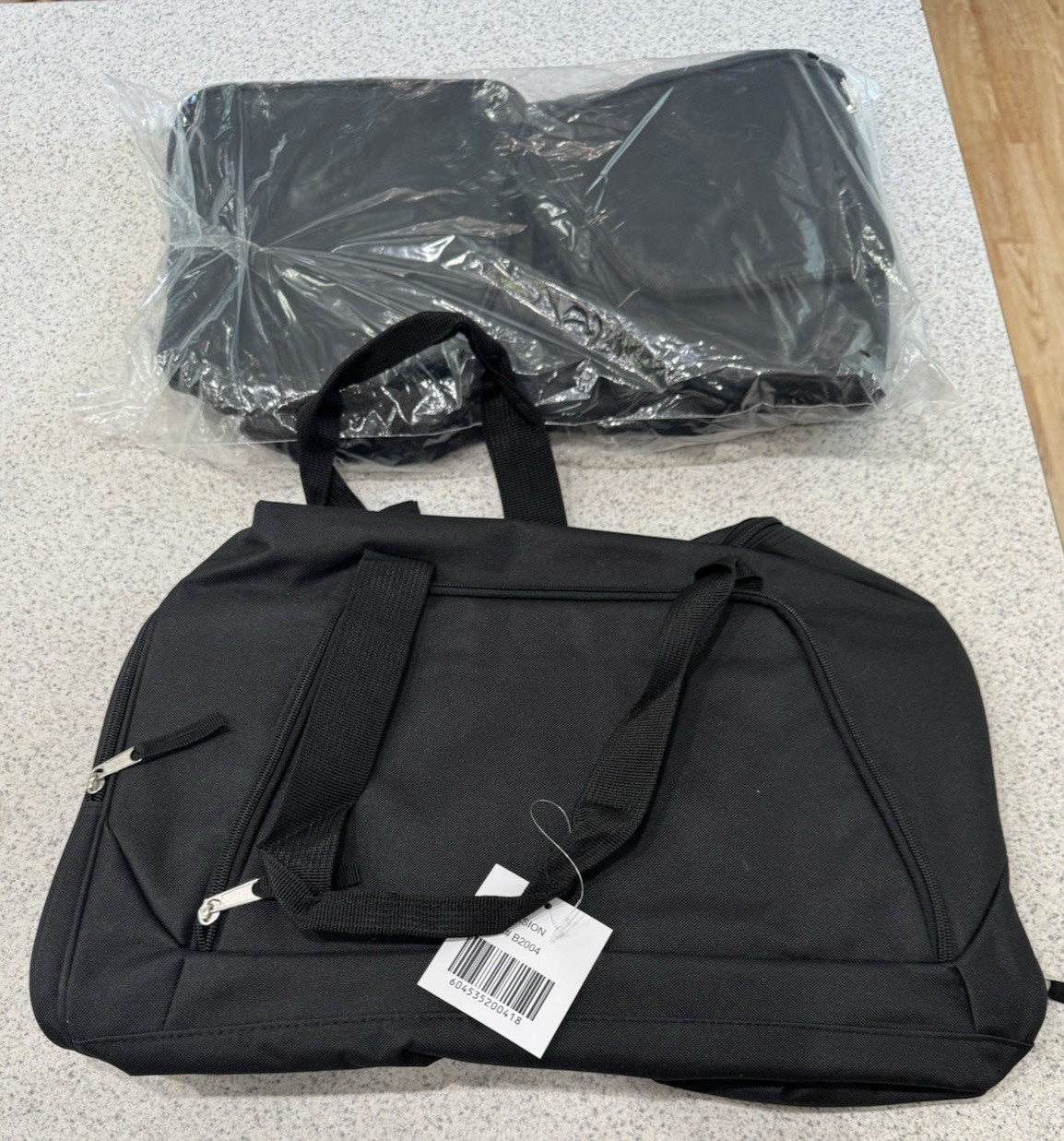 Brand New Duffle Bag Duffel Bag Large in Black Gym Bag