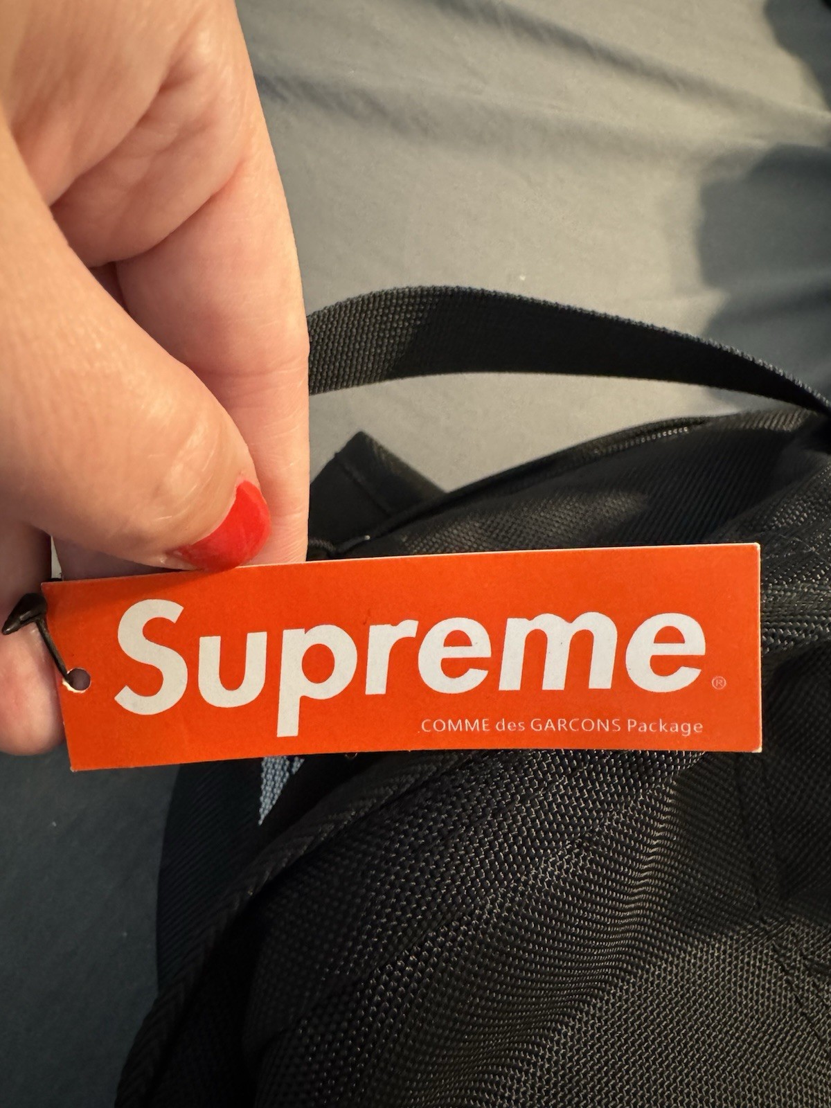 Supreme Cordura SS18 Ripstop Nylon Backpack Black – NWT