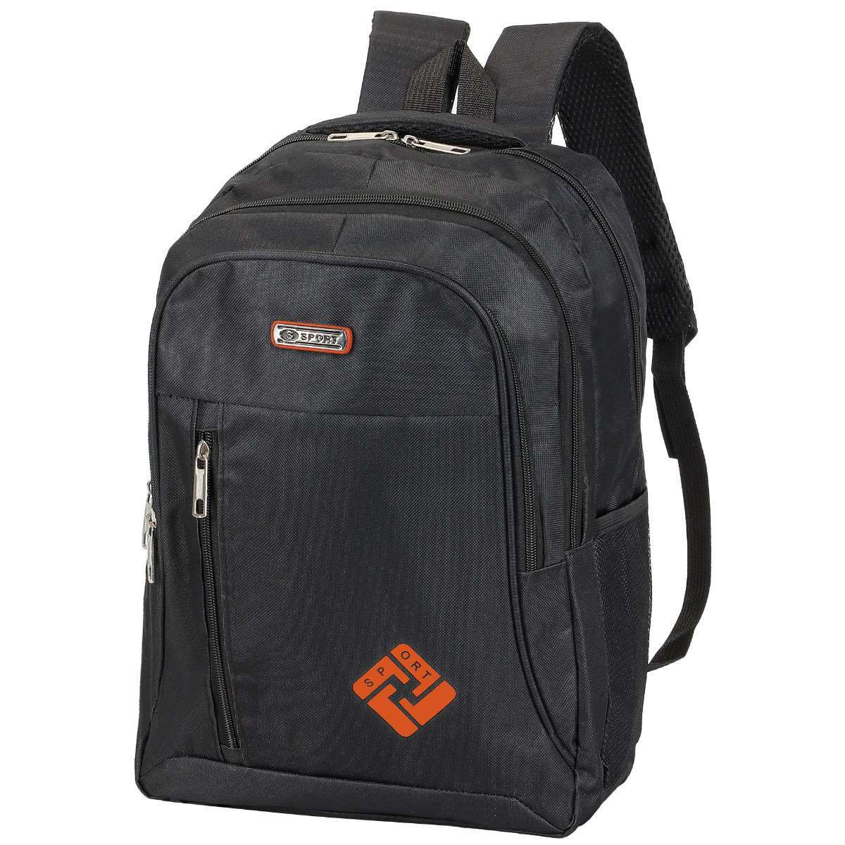Large Oxford Laptop Backpack Bookbag School Travel Bag with USB Charging Port