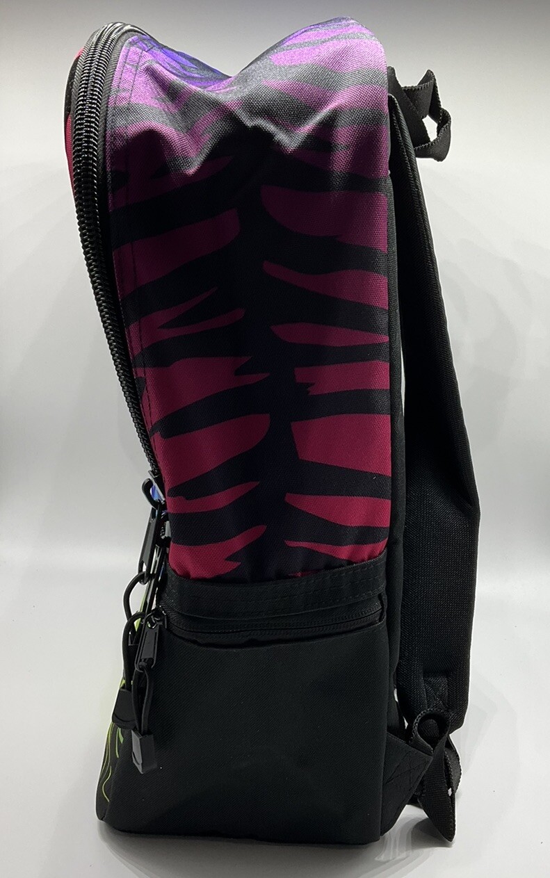 Mojo Backpacks Designed In NYC Limited Edition Rainbow Tiger 17” H X 12” W X 6”D