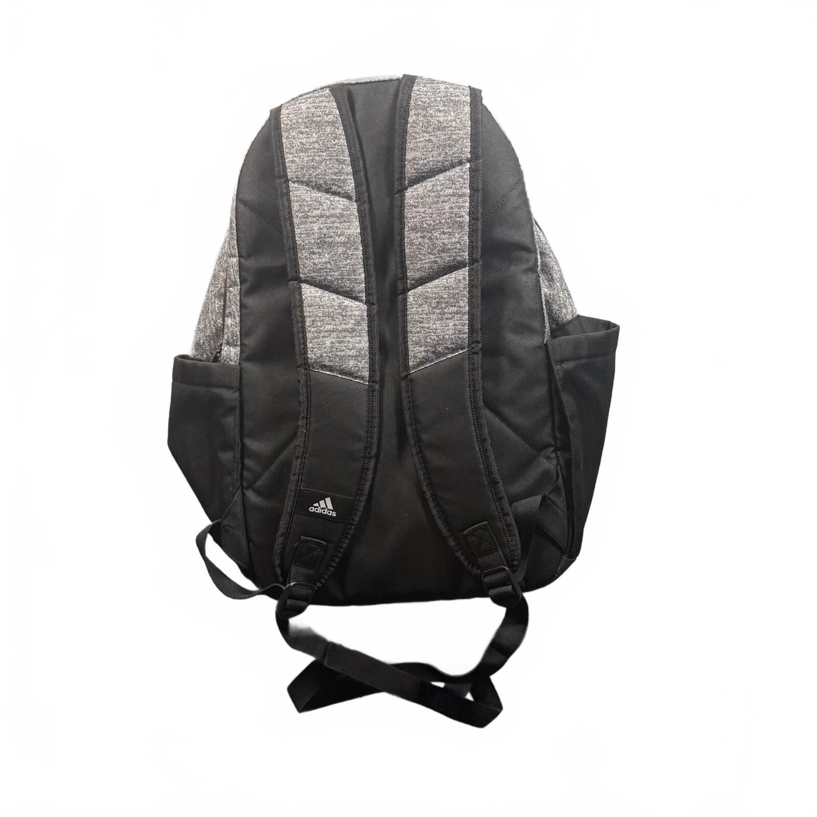 adidas 20″ Defender Backpack Team Logo Space Gray Laptop Bag Shoe Vent Pocket