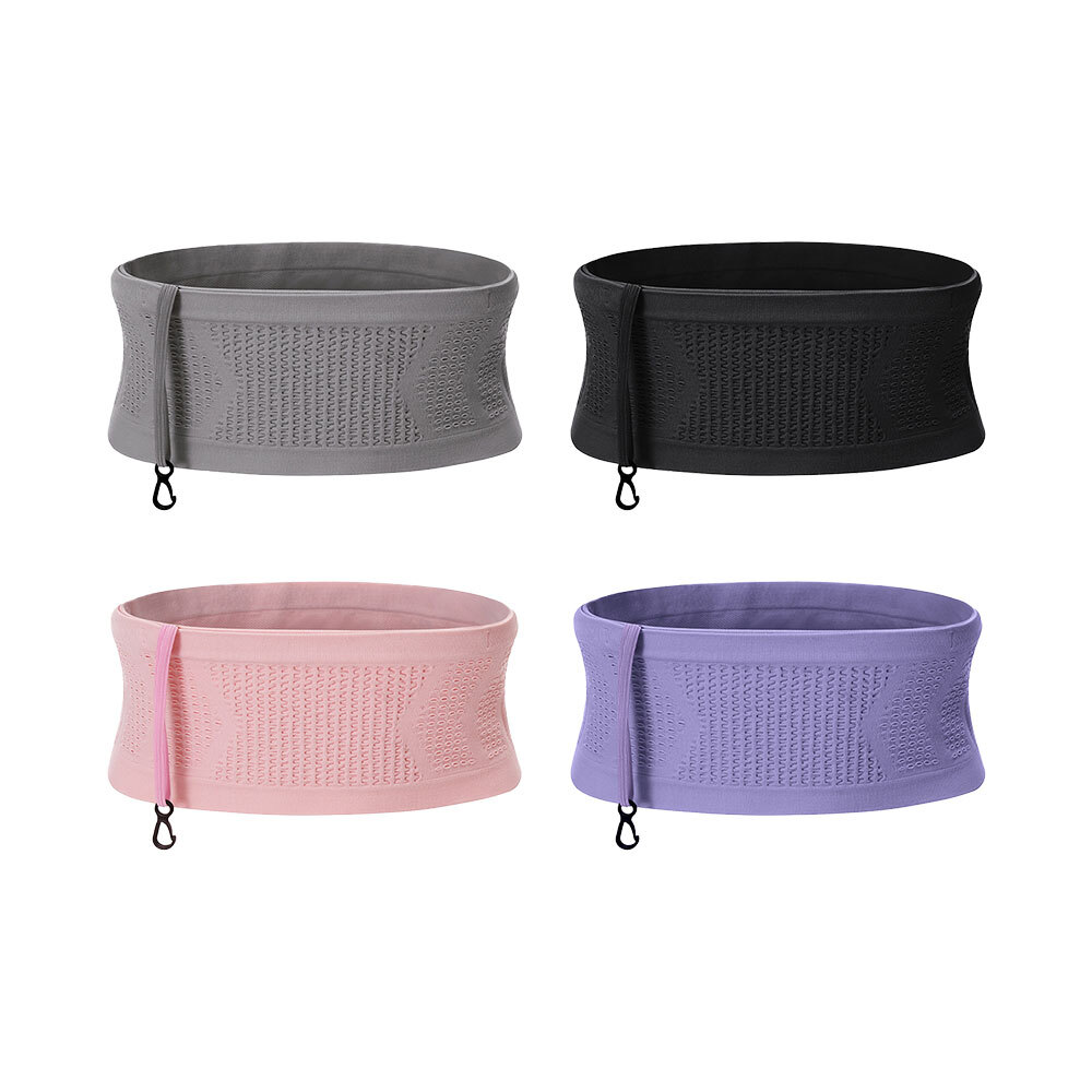 Multifunctional Knit Breathable Concealed Waist Bag for Running ET