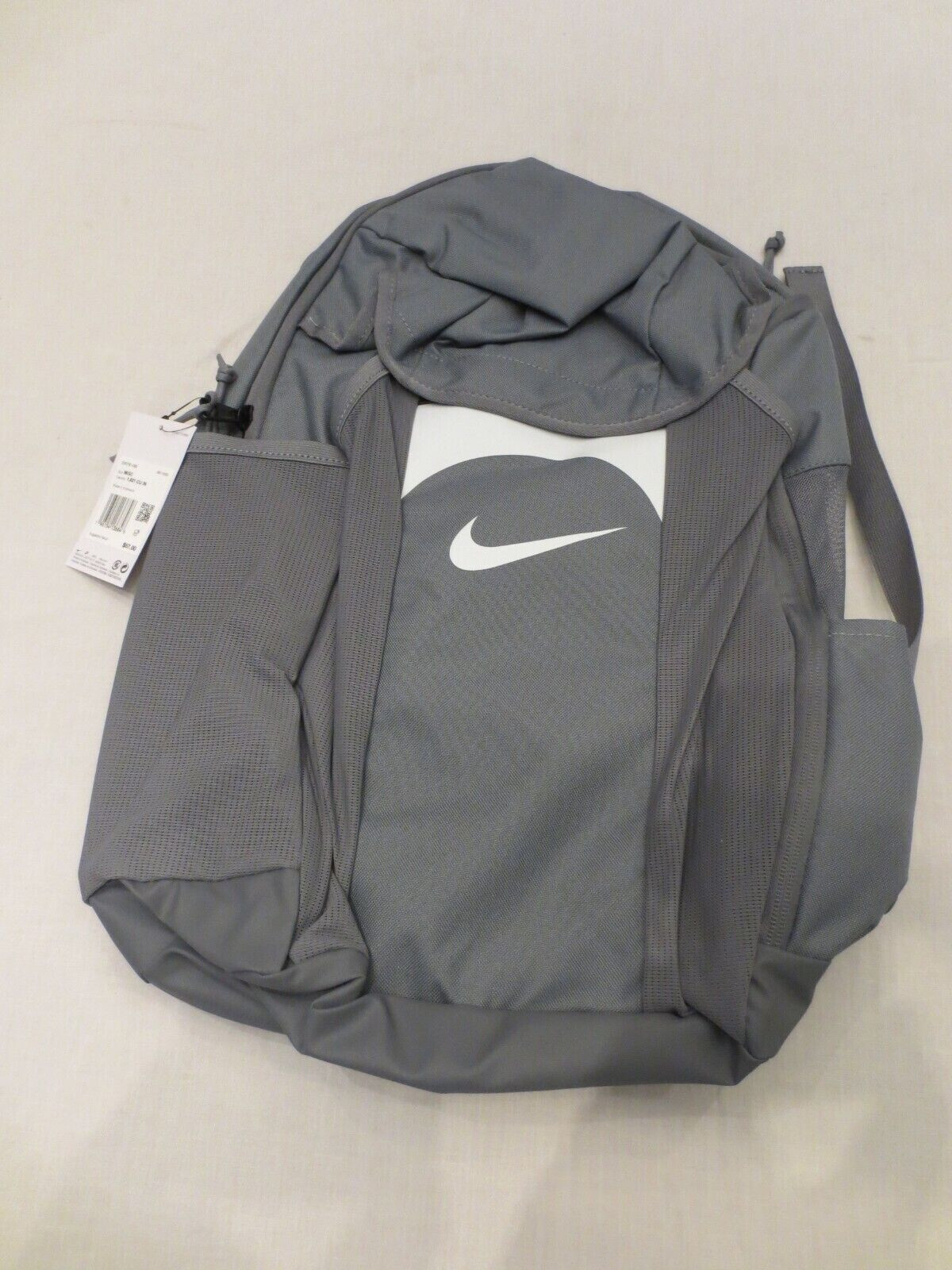 Nike (30L) Academy Team Backpack 2.3 Cool Grey White Storm Fit DV0761 065 NWT