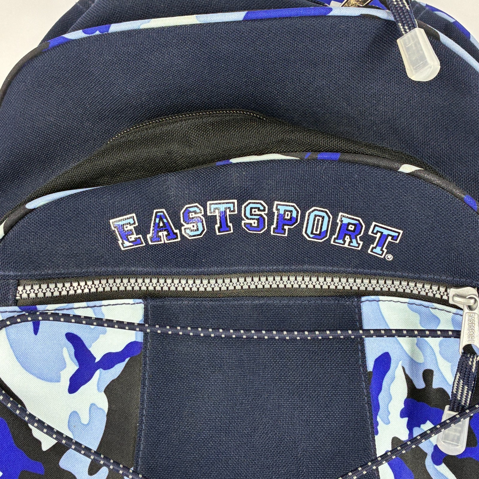 Eastsport Backpack Blue Camouflage Laptop Compartment
