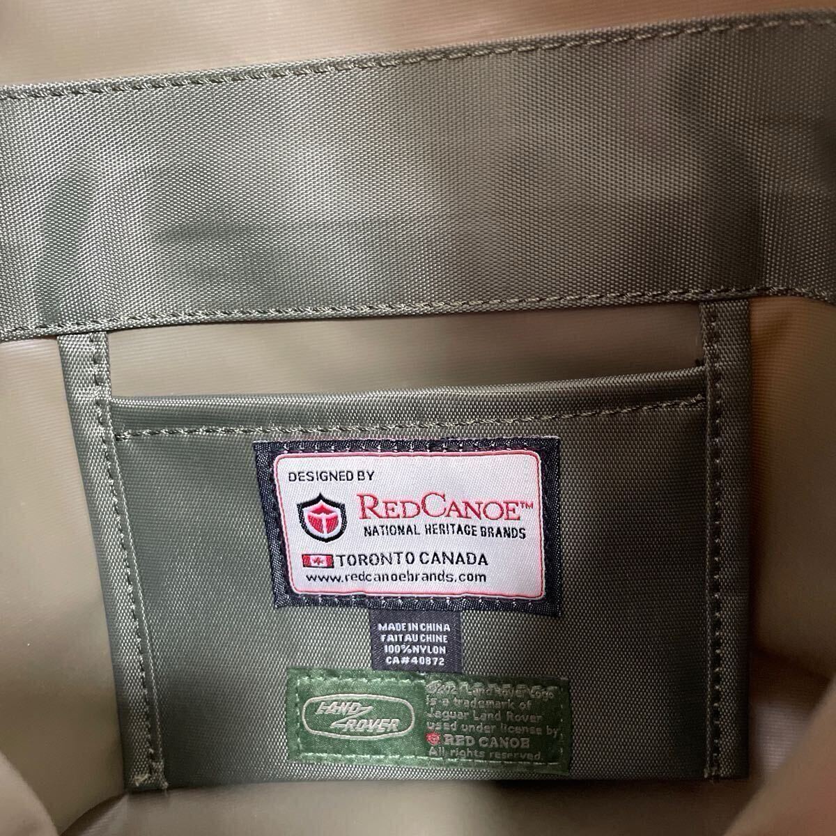Land Rover RedCanoe Backpack HERITAGE COLLECTION Khaki New rare from JP seller