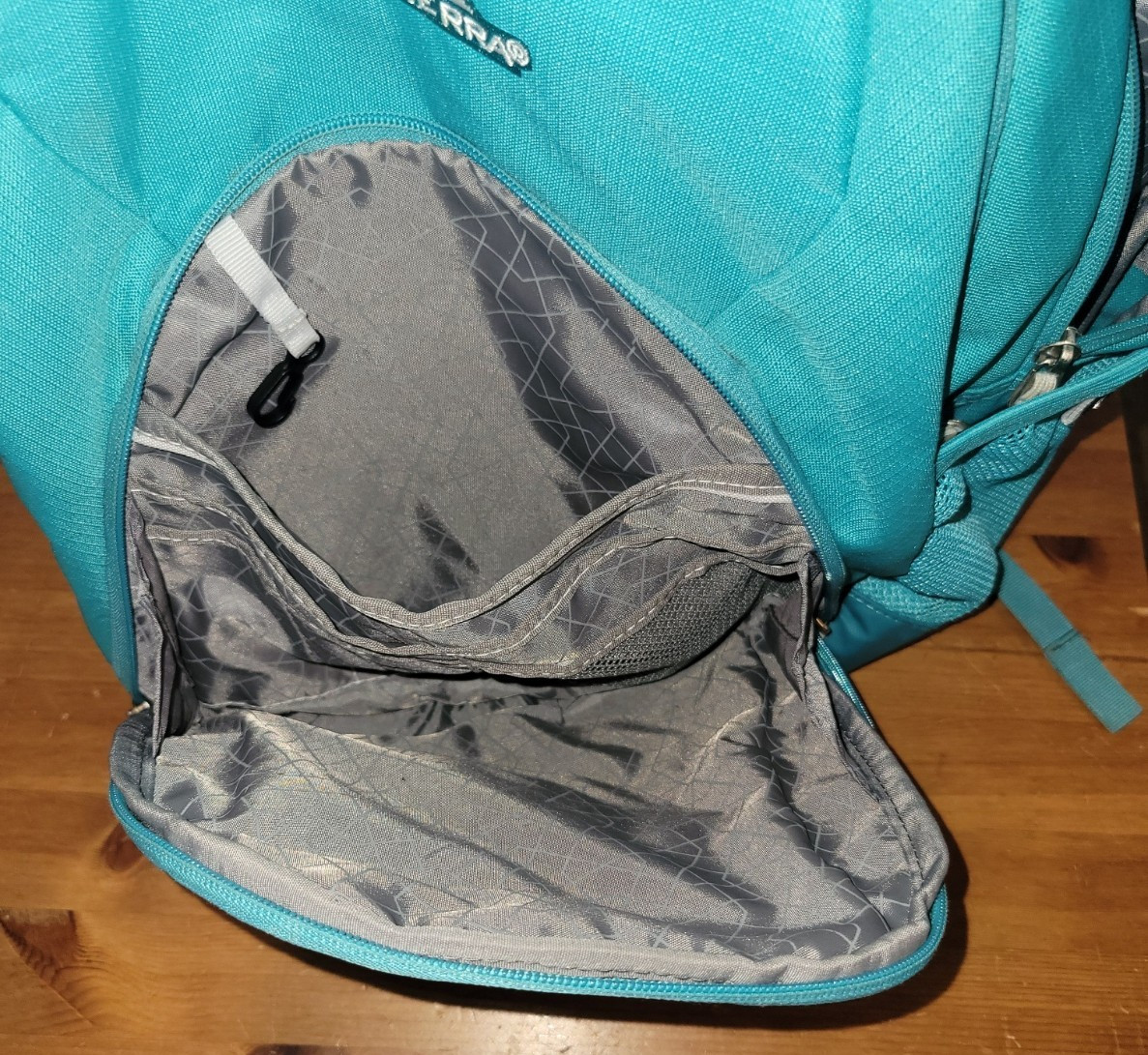 High Sierra Riprap School Travel Work Laptop Backpack Aqua Blue