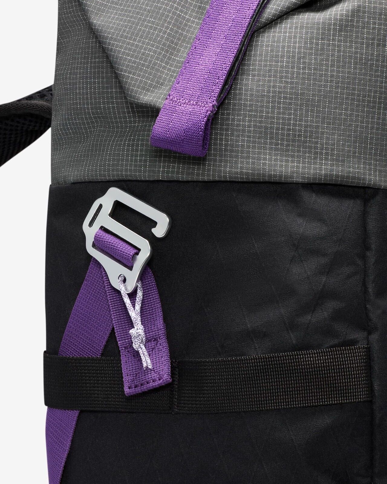 Nike DV4054-010 ACG Aysen Day Pack Backpack Black/Cool Grey/White/Purple (32L)