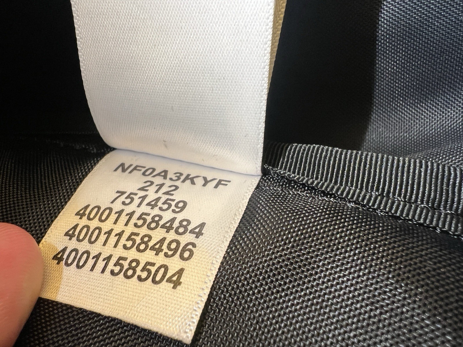 THE NORTH FACE Big Logo Square Backpack EXPLORE FUSEBOX L [NF0A3KYF] Yellow