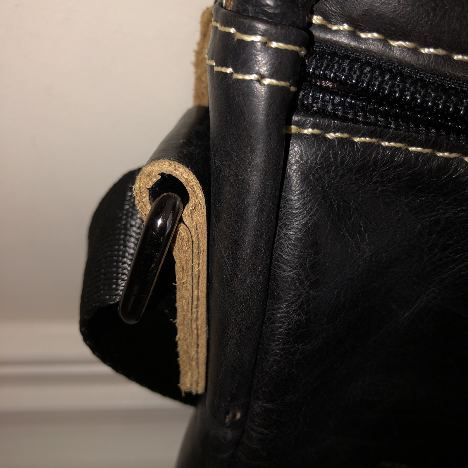 BULLCAPTAIN Leather Men Shoulder Bag Small Men Bag Vintage Casual Bag 9″