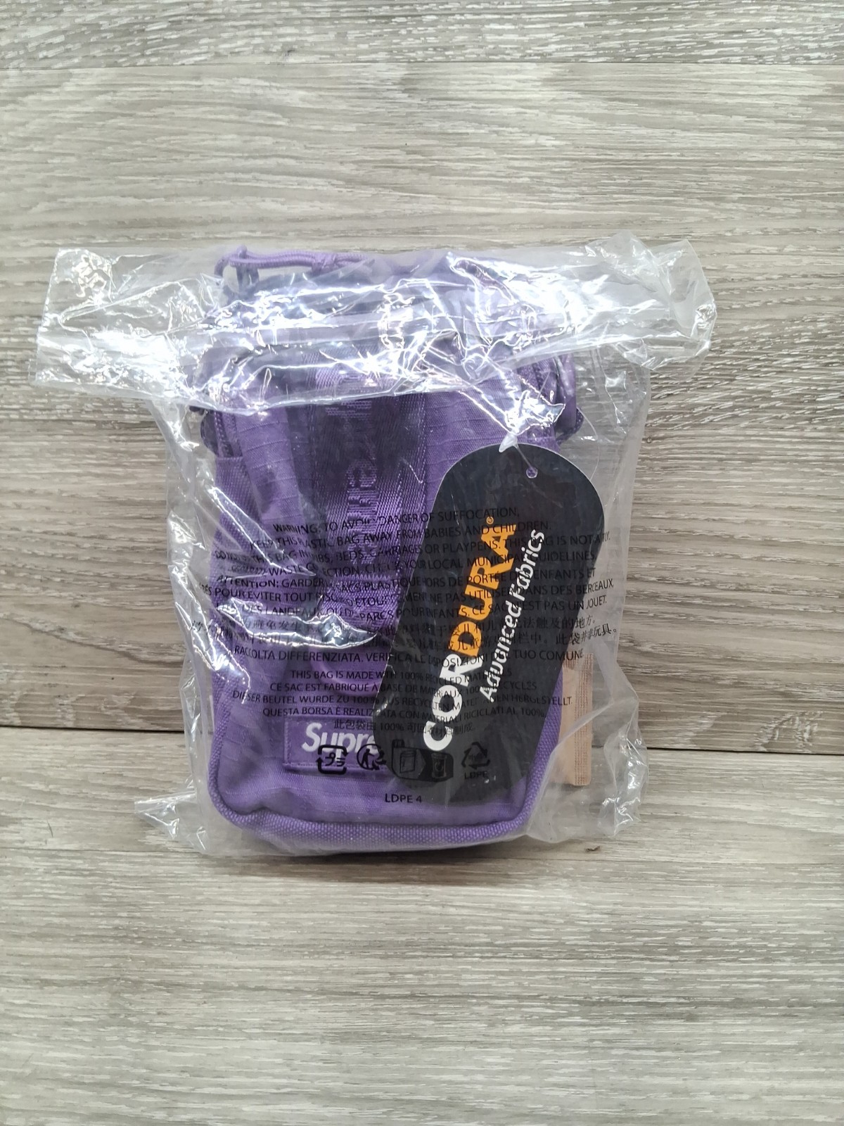 Supreme Shoulder Bag Purple SS26 Supreme New York 2026 Brand New
