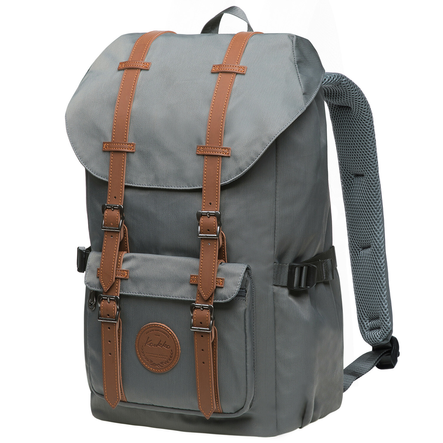 KAUKKO Outdoor Travel Backpack Shoulder Book Bags Back Fits 14″ Laptop & Tablets