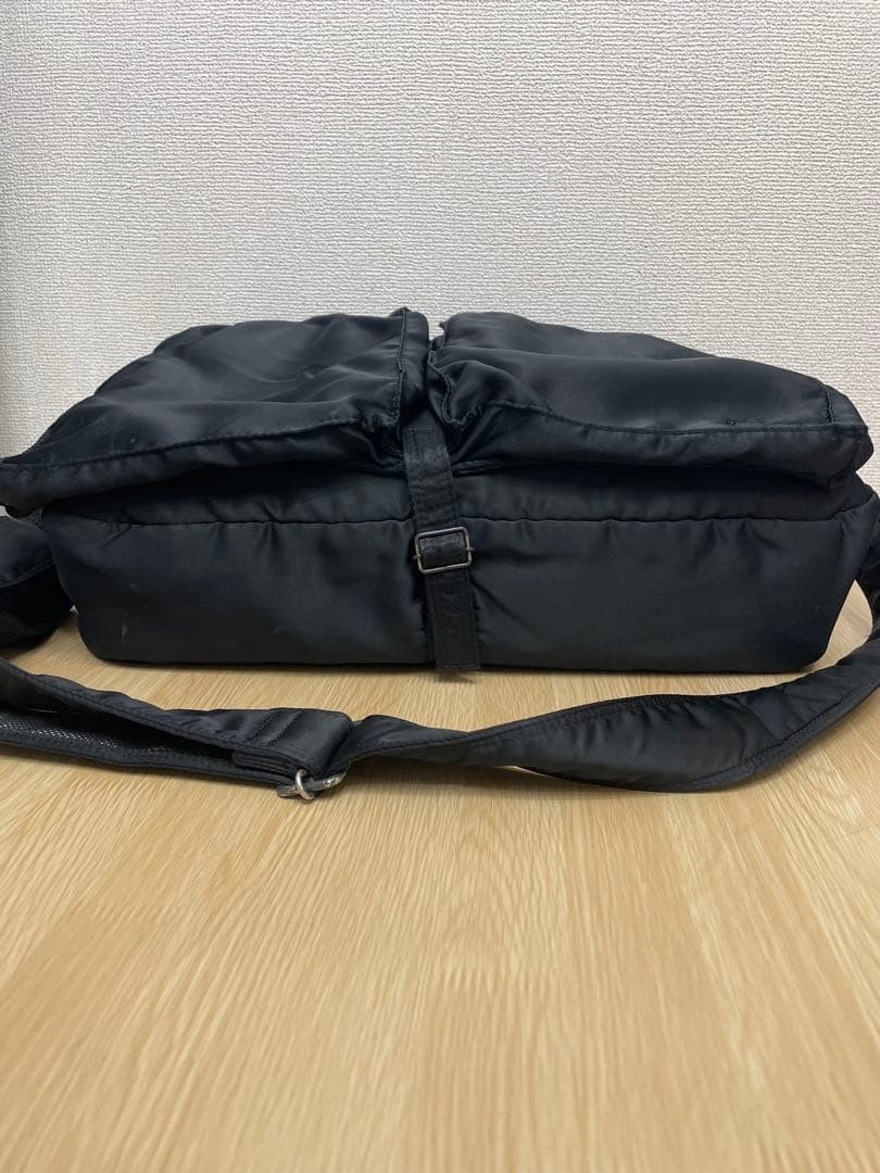 PORTER Yoshida Tanker TANKER 2WAY Shoulder Bag Black Made in Japan Authentic