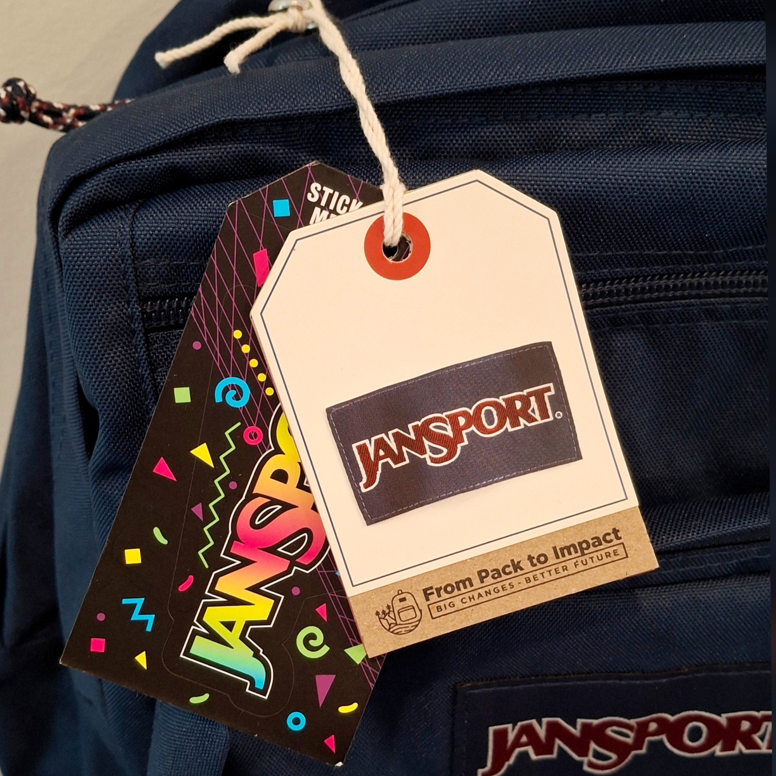 JanSport Cool Student Laptop XL Backpack – Navy Blue