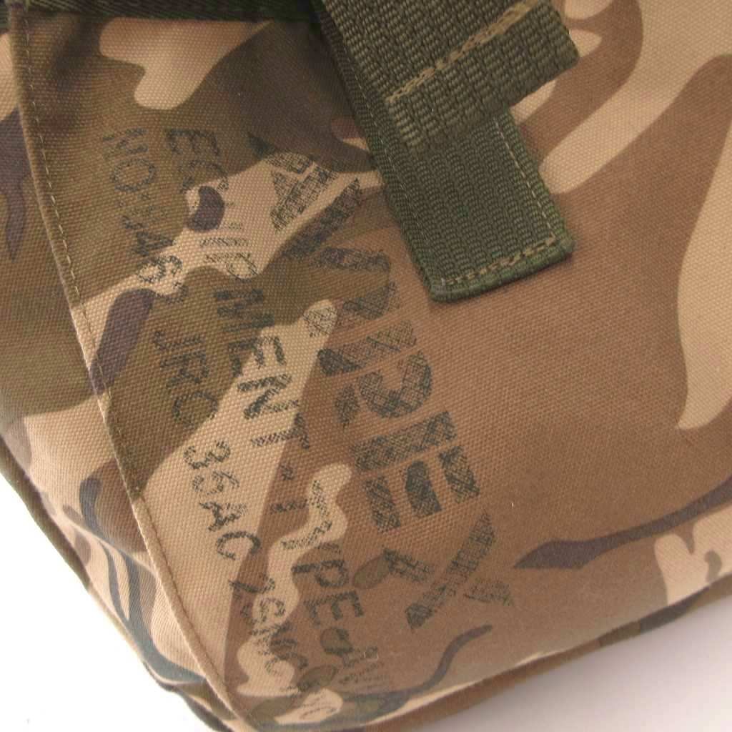 AVIREX Rucksack Backpack Camouflage Green Brown 45cm/17.7″ AB Condition