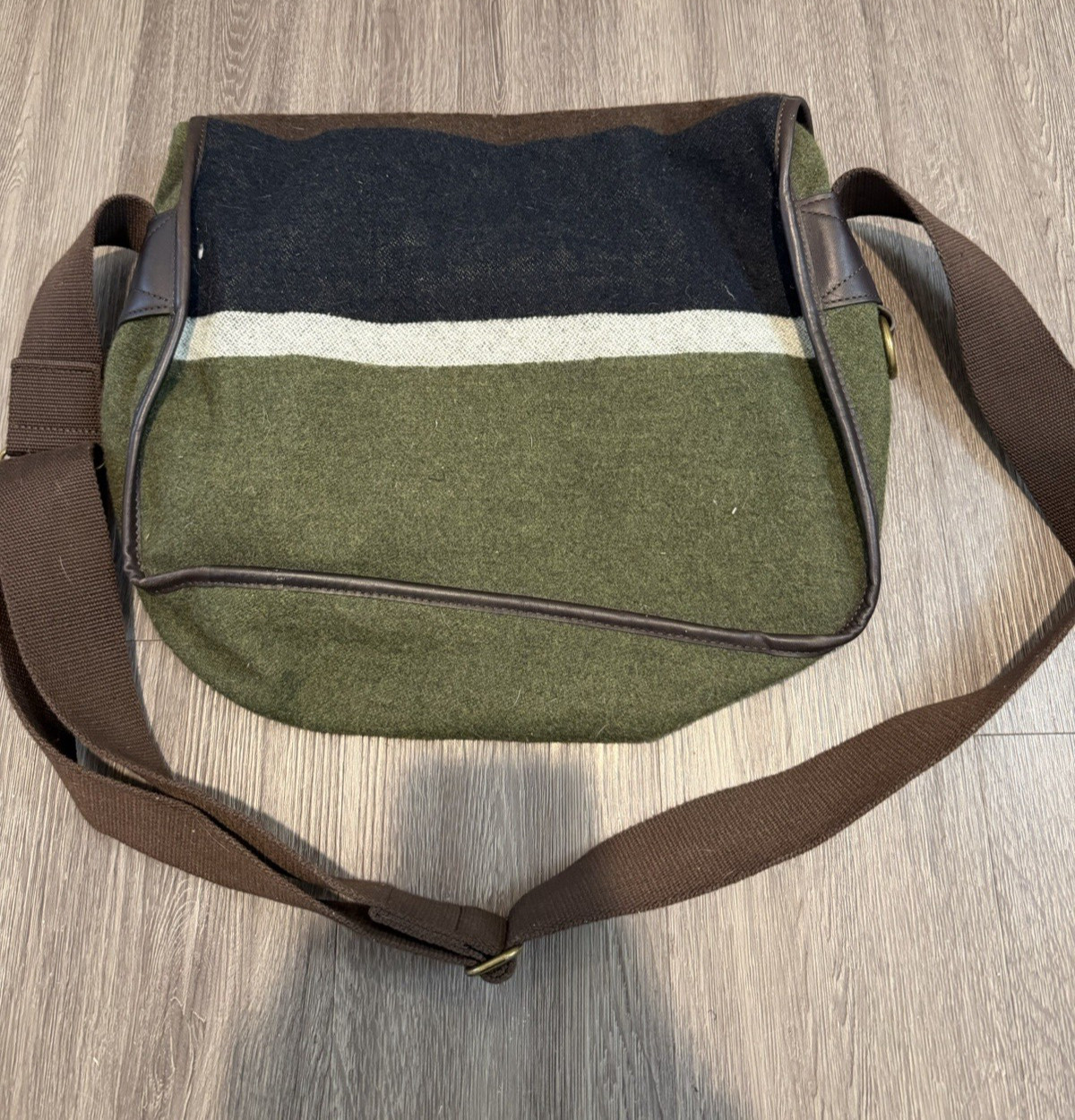 BARBOUR WOOL TARRAS BAG – Multicolor Rare Color-way – EXCELLENT
