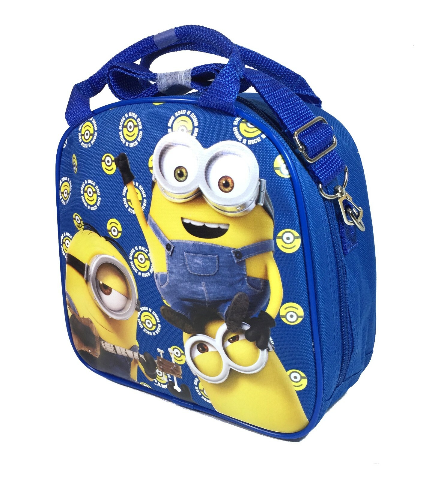 Despicable Me Minions Authentic Licensed insulated Lunch Bag (Royal Blue)