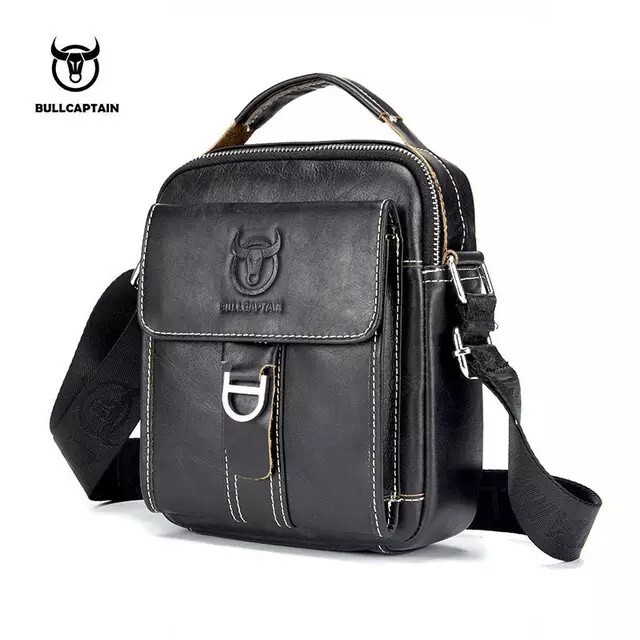 Bull Captain fashionable Genuine leather men massenger business and travel bag