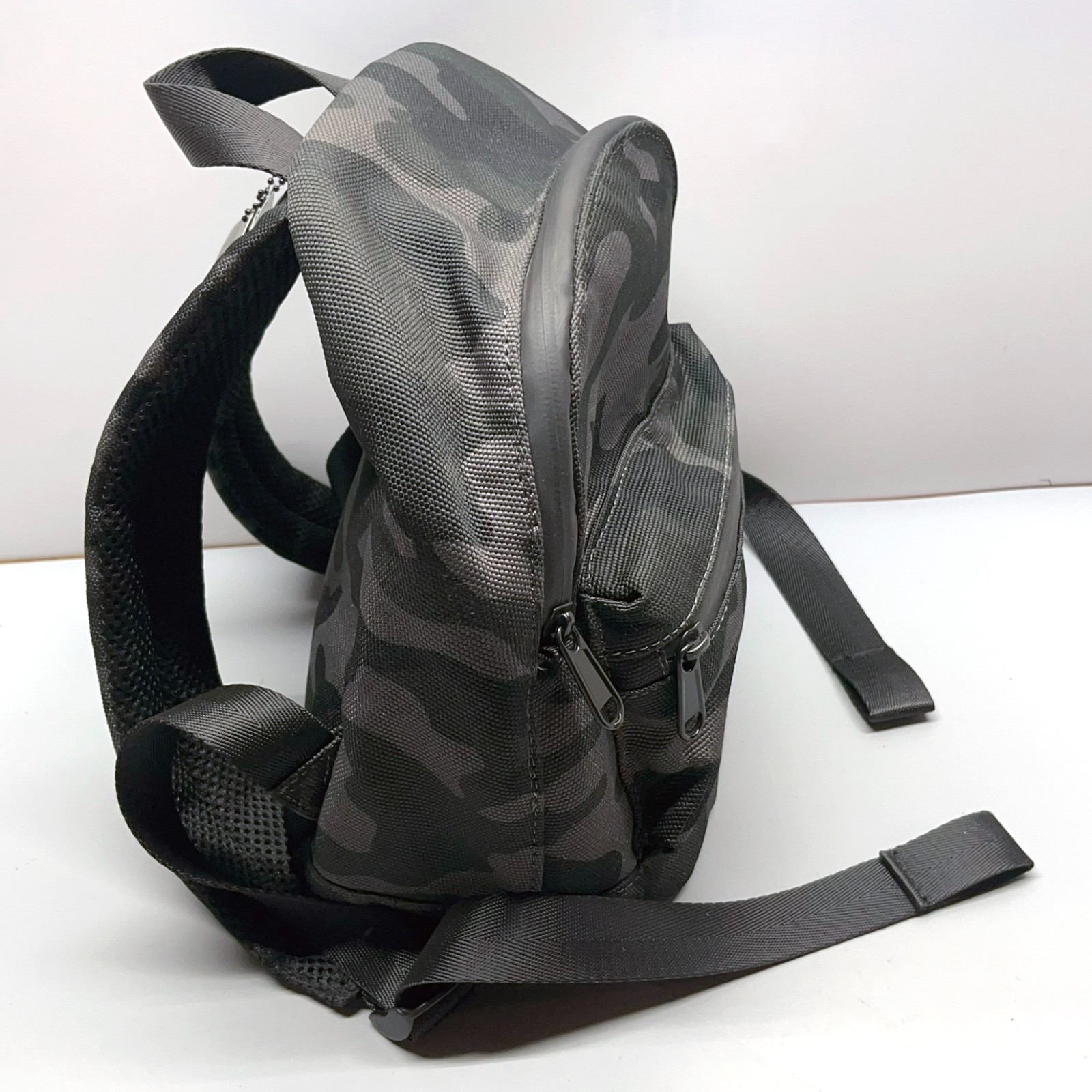 Dime Bags Omerta Mini Molly Smell Proof Backpack Camo Black & Gray Carbon Lined