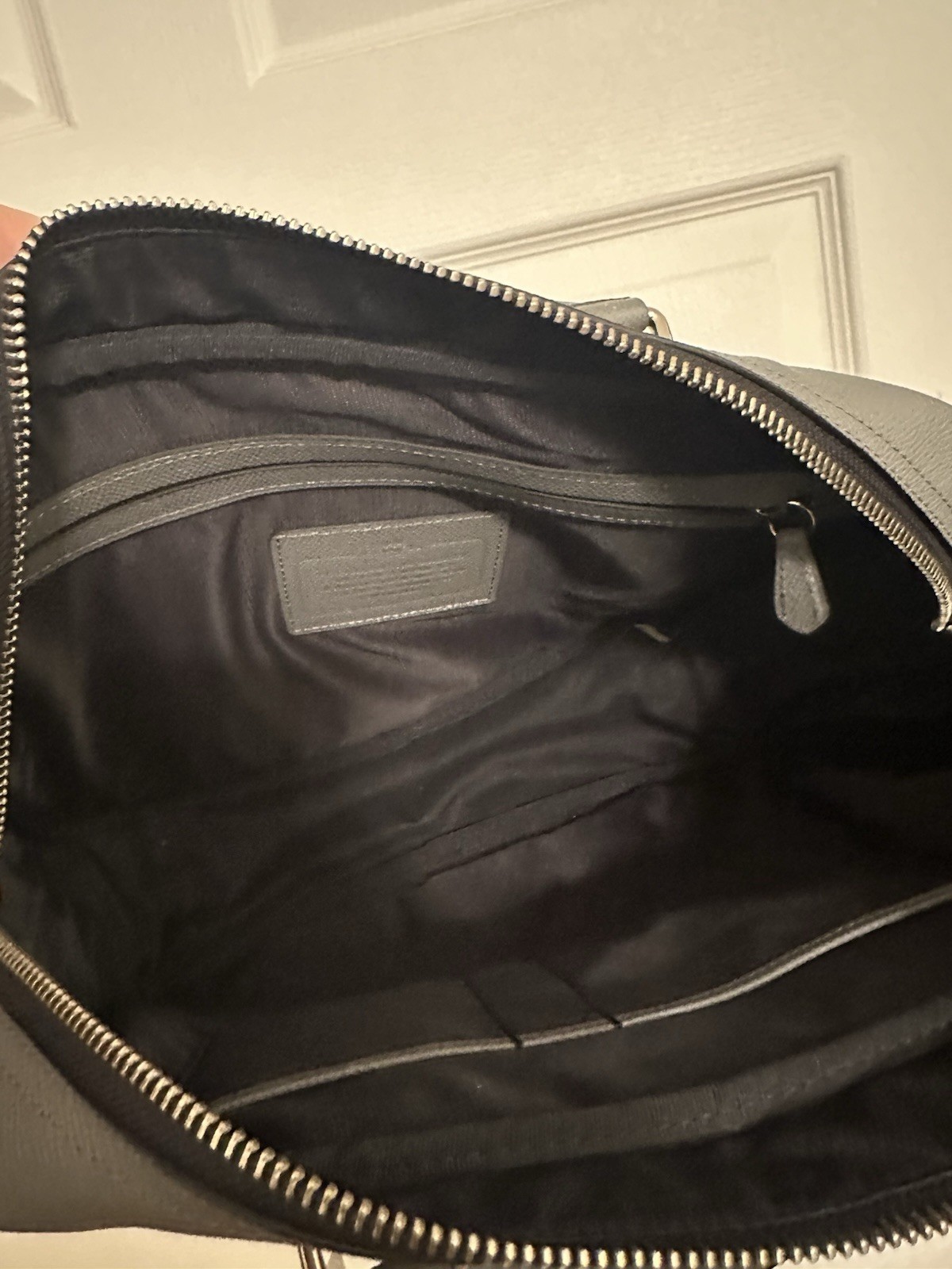 Coach Briefcase Messenger Bag With Strap 71637 Ash CGT Hudson Bag New With Tags