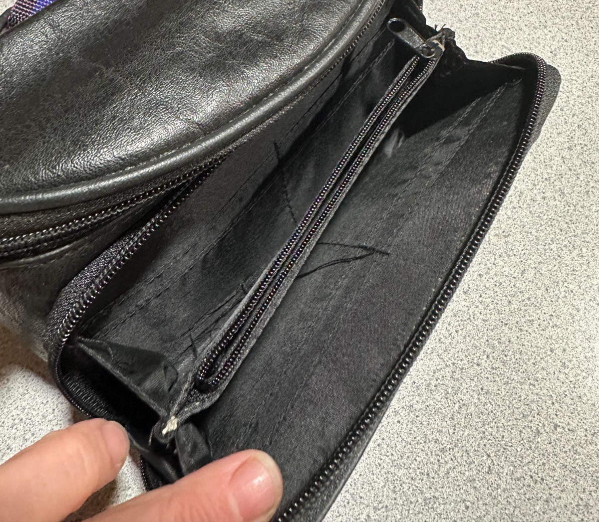 Trailmaker Fanny Pack Waist Bag Rainbow Faux Leather Pride LGBTQ NWOT