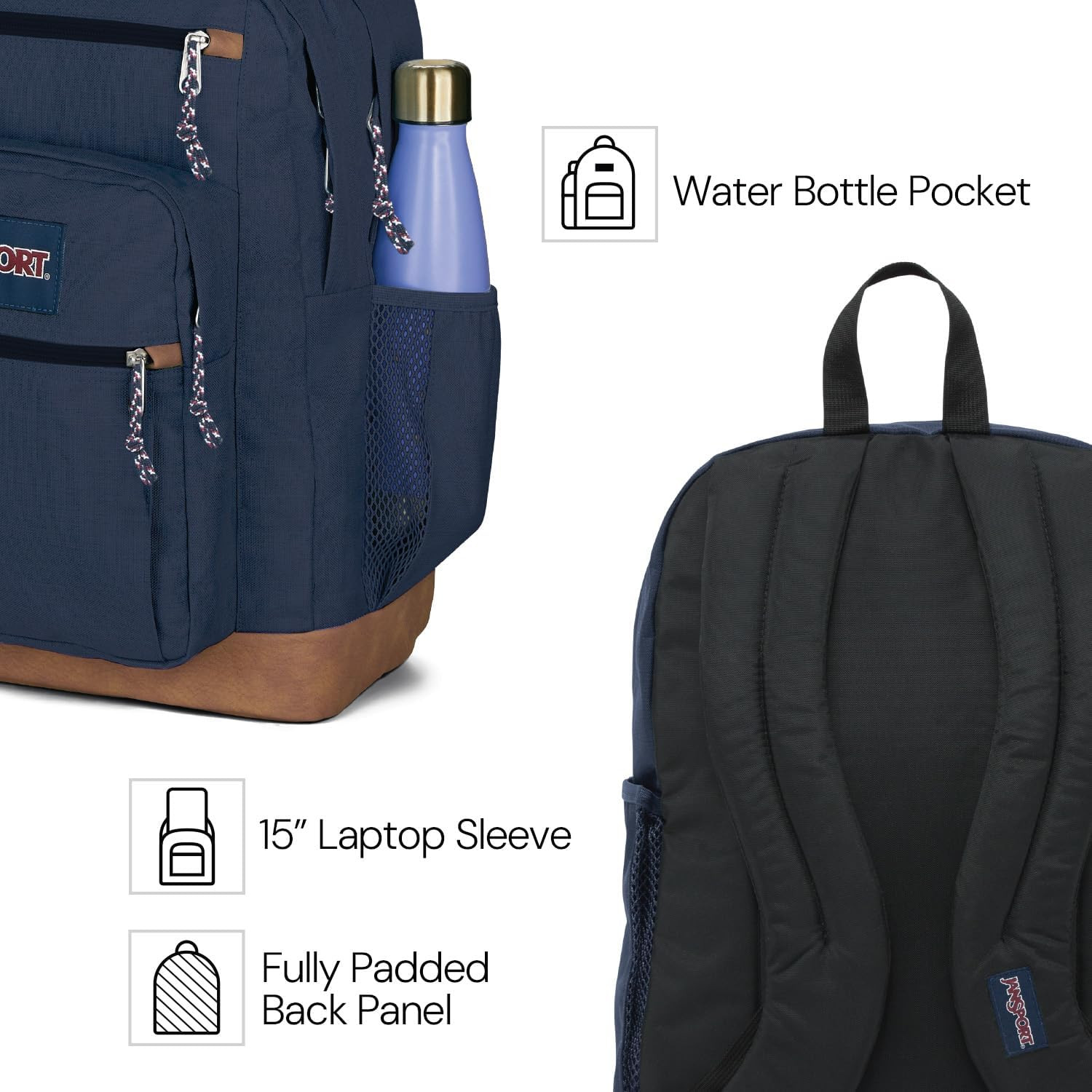 Backpacks 15-inch Laptop Compartment School Bag Choose Your Color