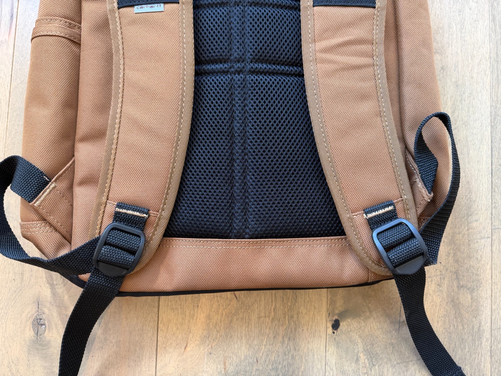 Carhartt Backpack Laptop Canvas Brown with Samsung Logo Work School Travel NWOT