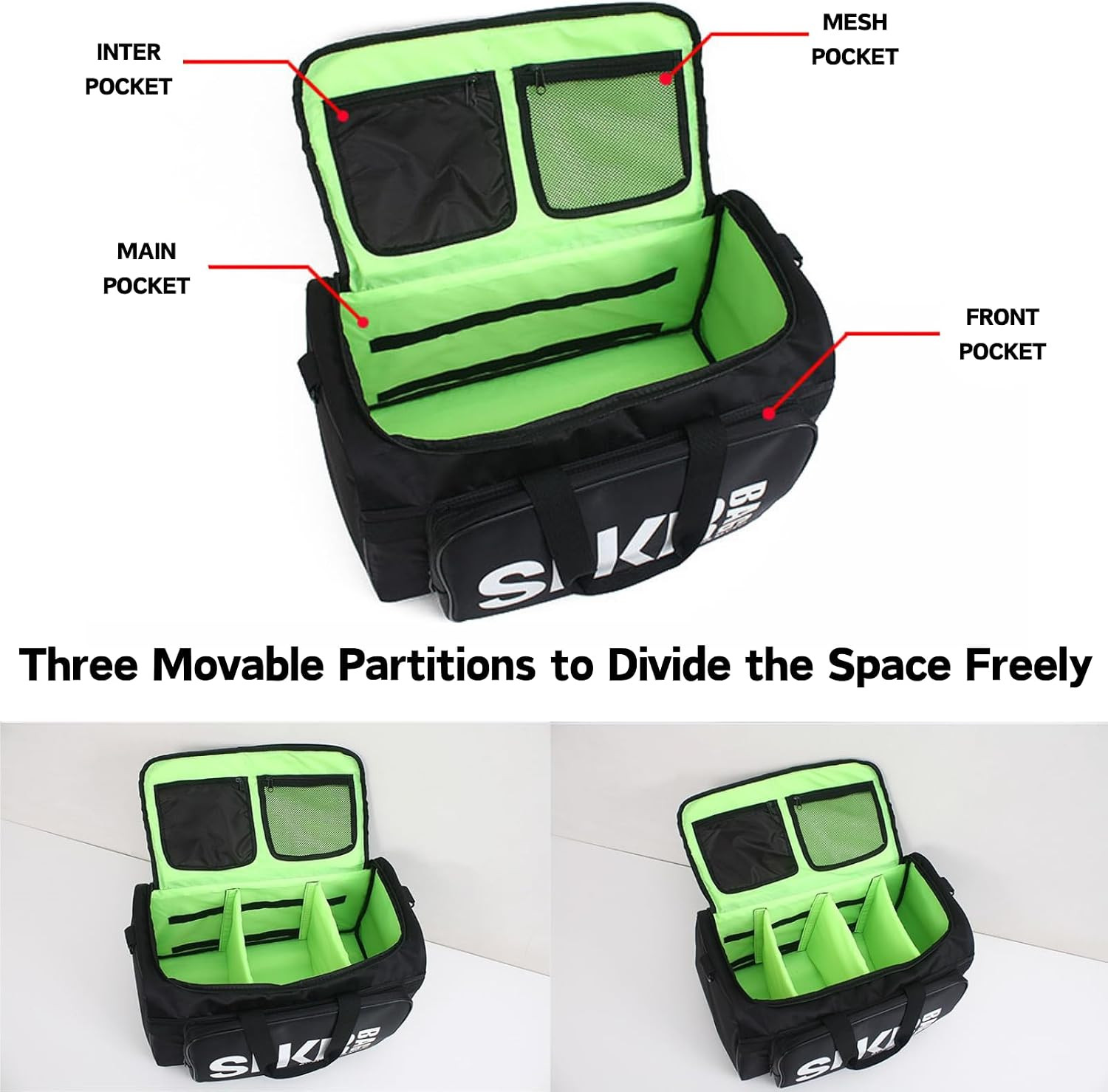 Sneaker Duffel Travel Bag for Men Women, Waterproof Basketball Shoe Bags