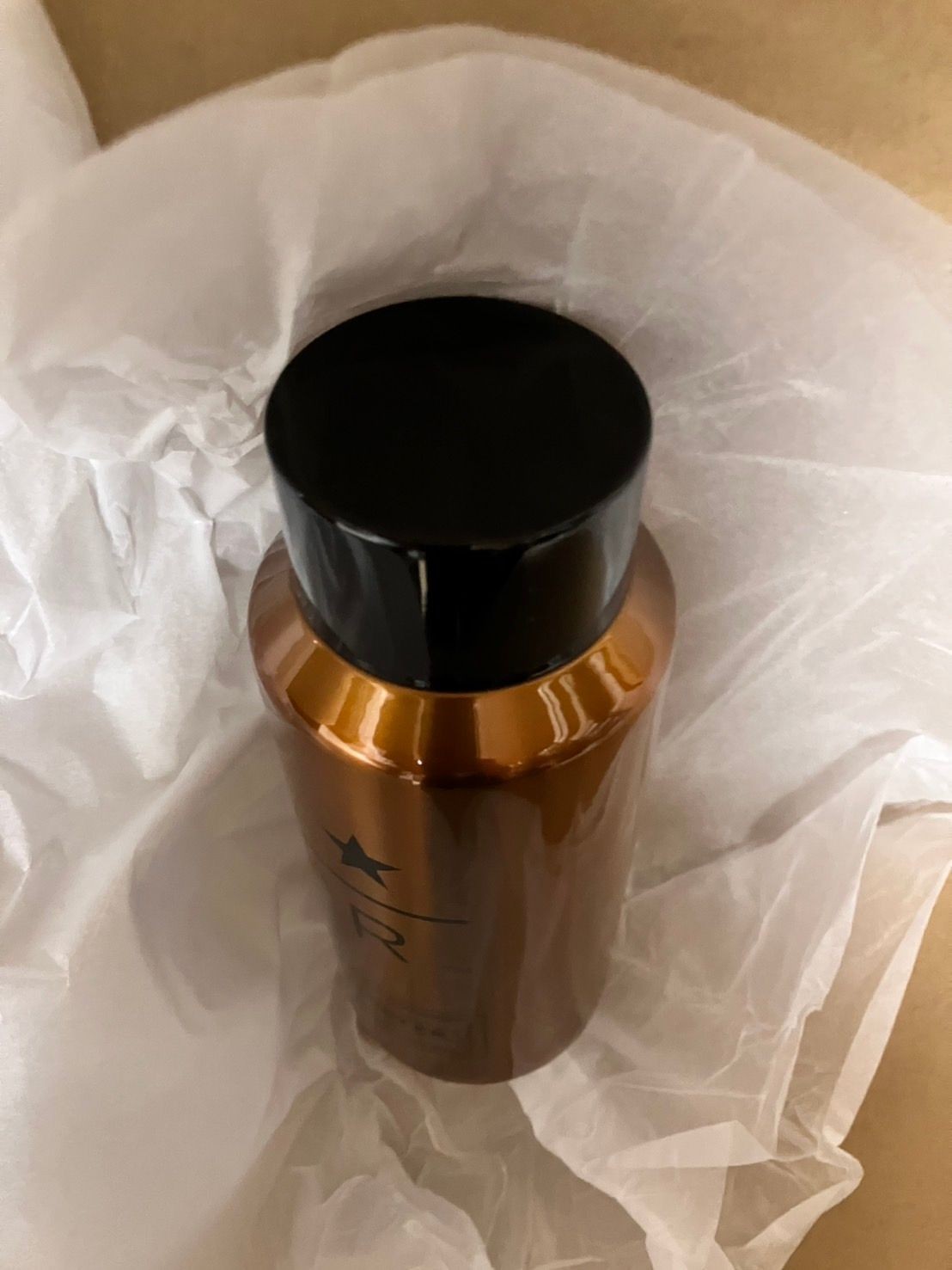 PORTER Starbucks Reserve Recycled Stainless Steel Bottle Copper 355ML