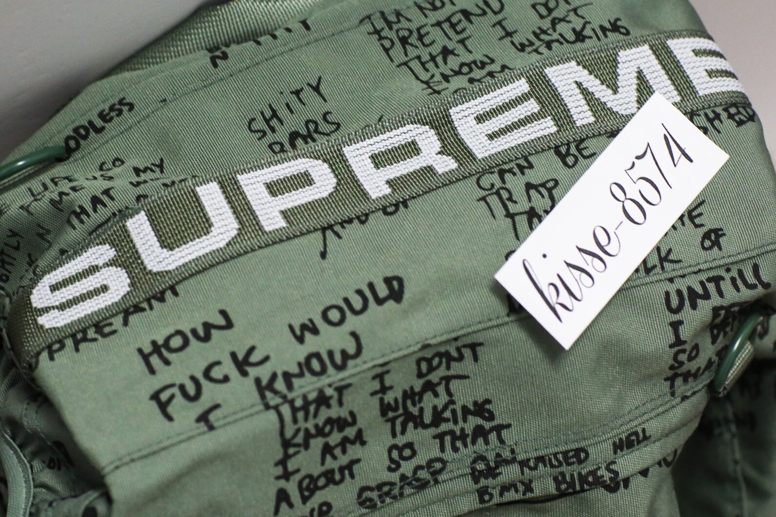 Supreme SS23 Military Field Backpack Olive Green Rare