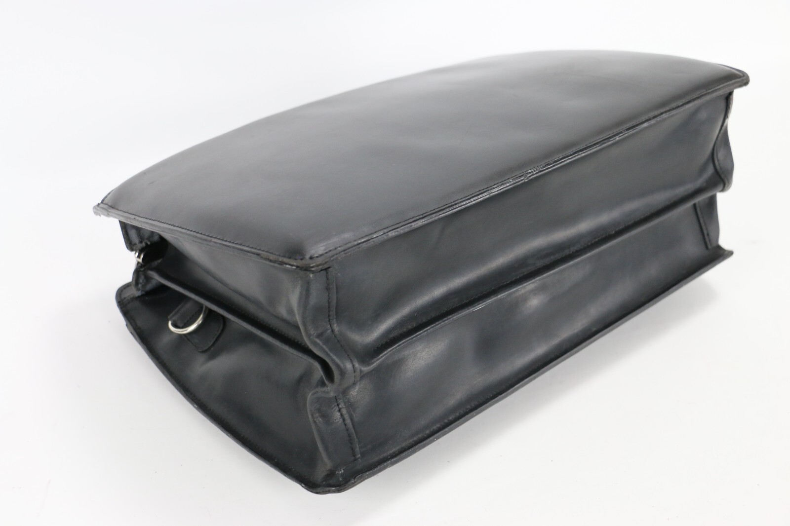 Vintage Leather JACK GEORGE Professional Business Executive Briefcase Bags Mens