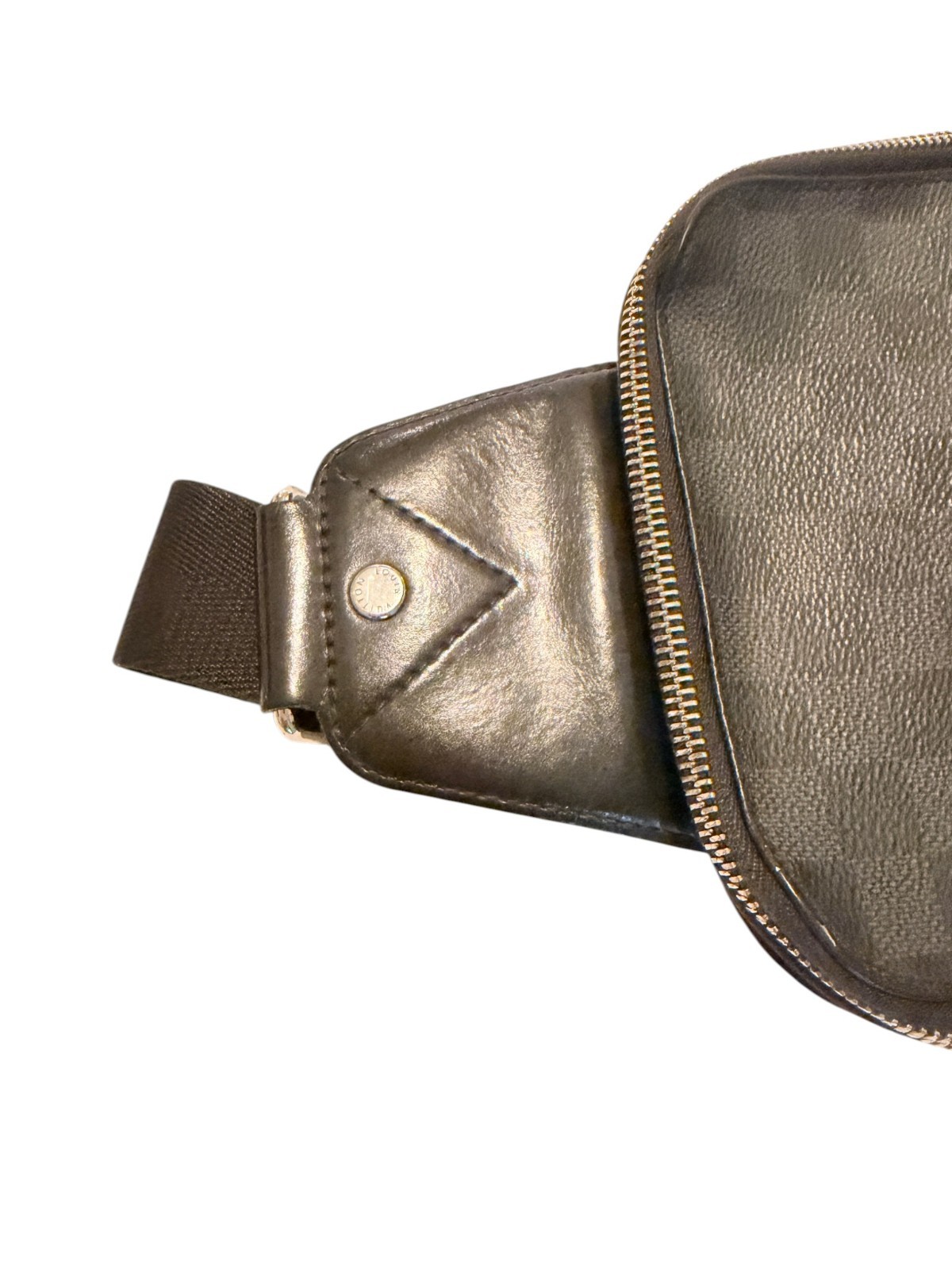 Louis Vuitton Damier Graphite Avenue Sling Bag Crossbody Black Leather