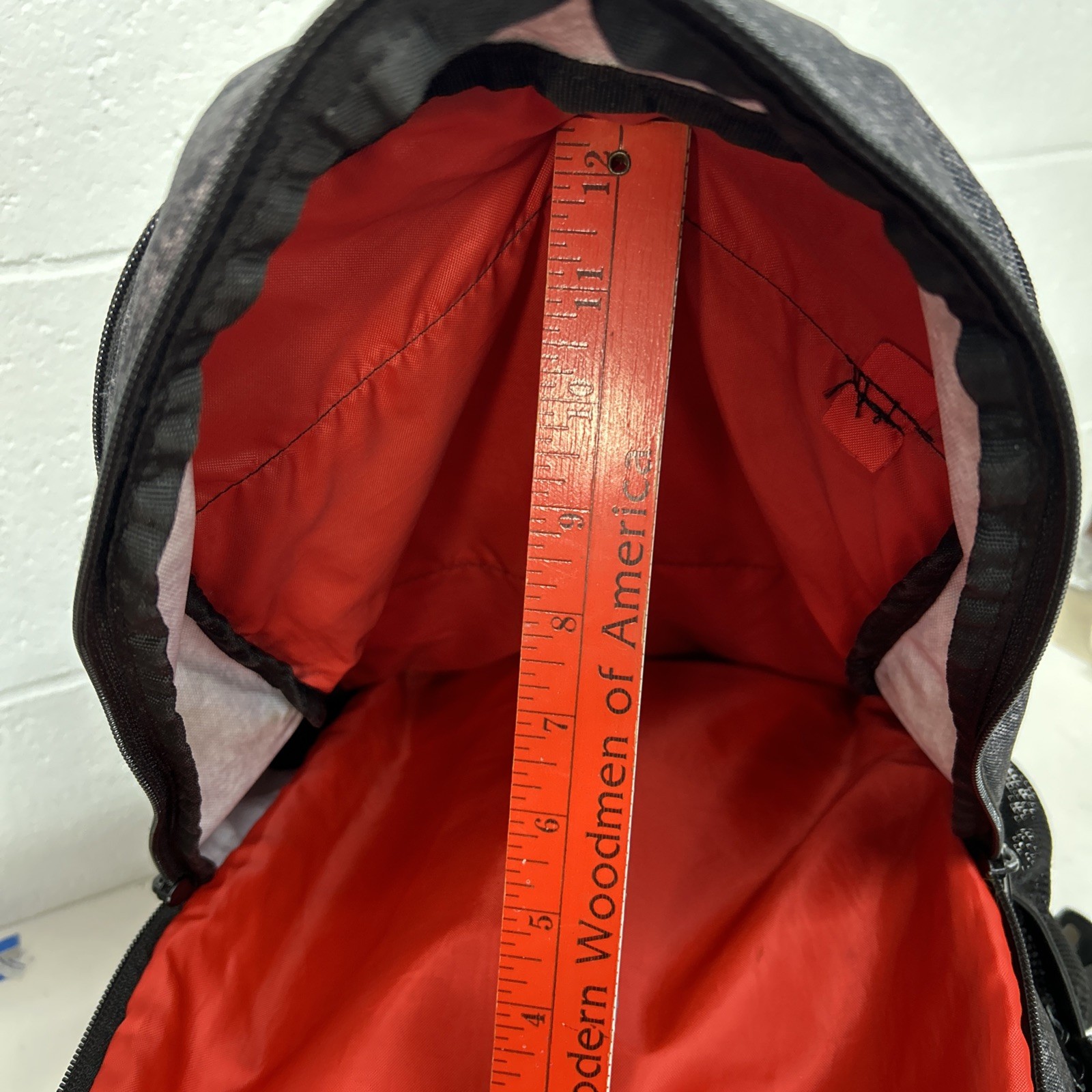 Adidas Prime 6 School Backpack Grey/Black Orange 5 Zipper 20″ Laptop Sleeve