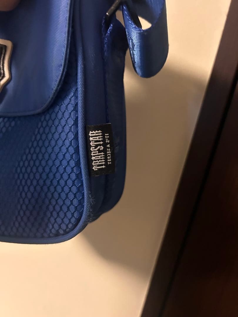 Trapstar Aqua Blue Crossbody Mens Bag Casual Japan