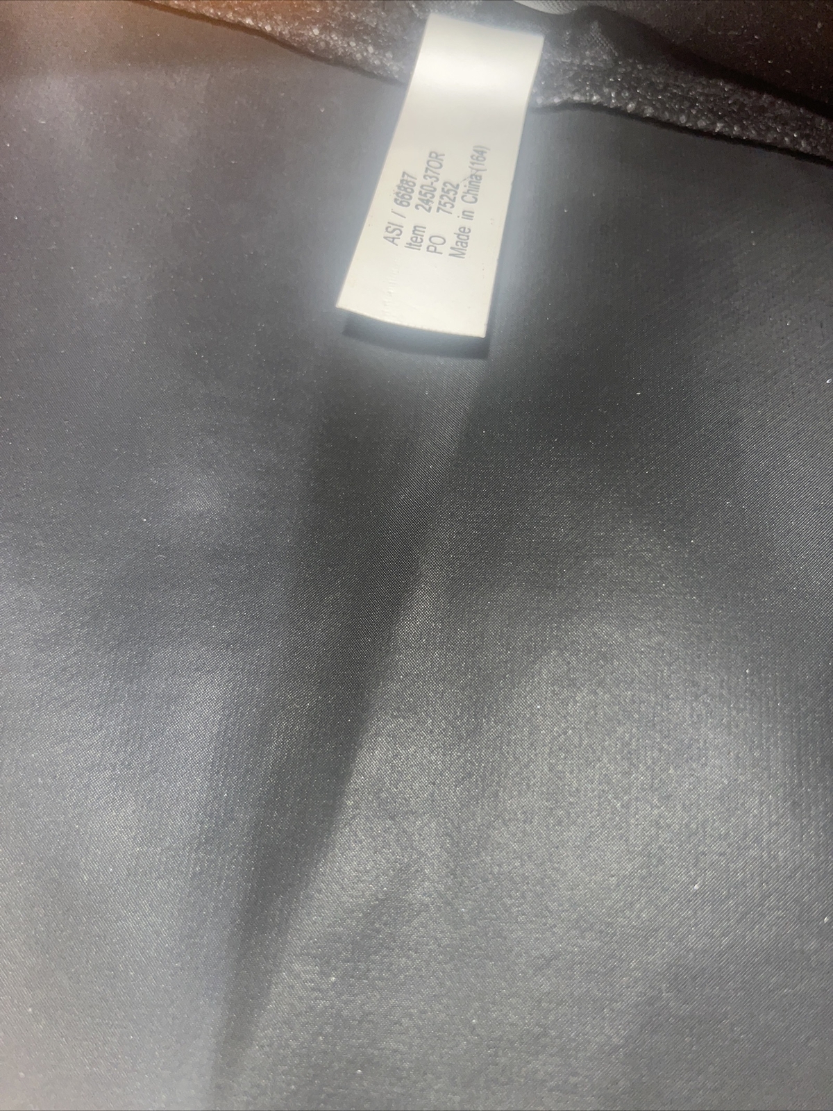 LEEDS black orange shoulder bag