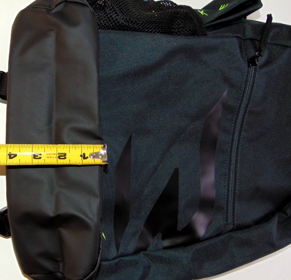 Nike 3BRAND Russell Wilson Backpack Anthracite Volt 15 Laptop Sleeve NWT