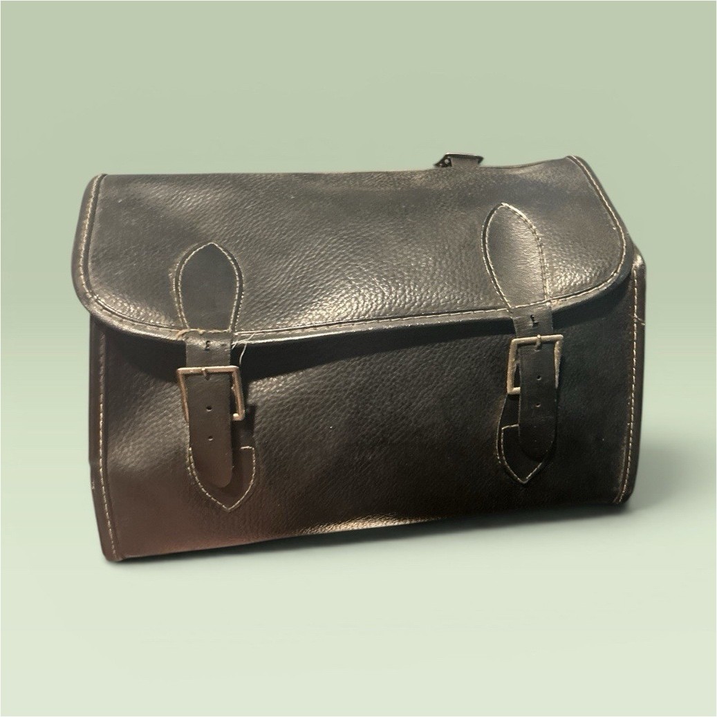 Vintage bag bike bag
