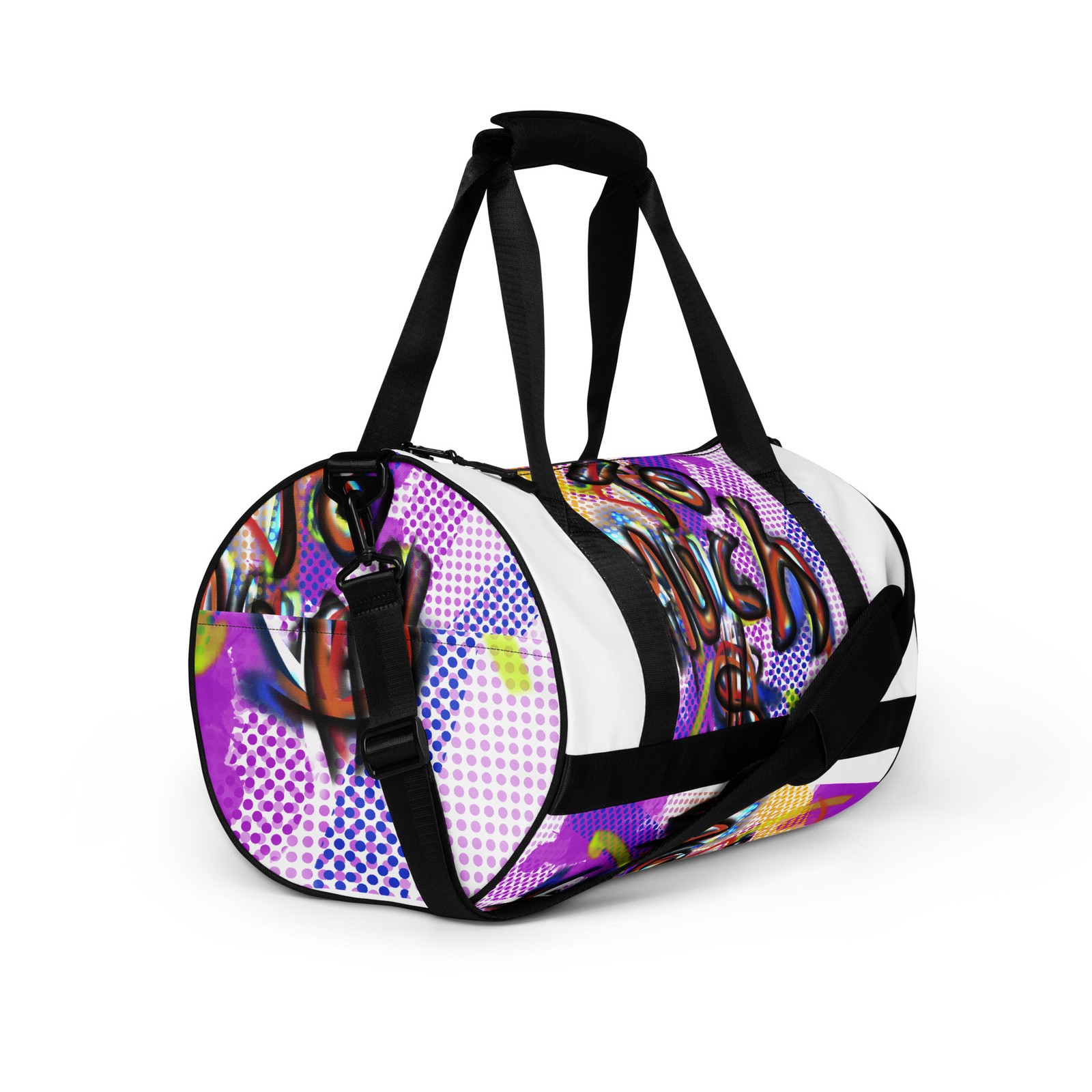 All-over print gym bag