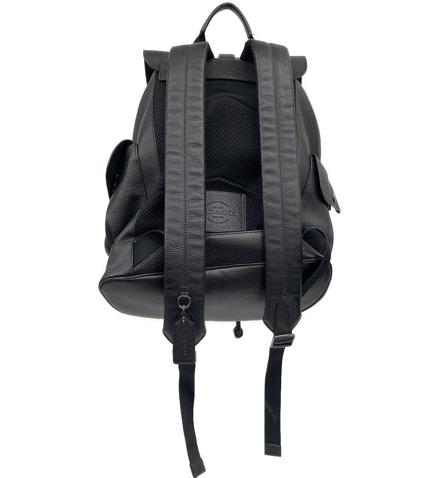 COACH Hudson Backpack Black Leather F36811
