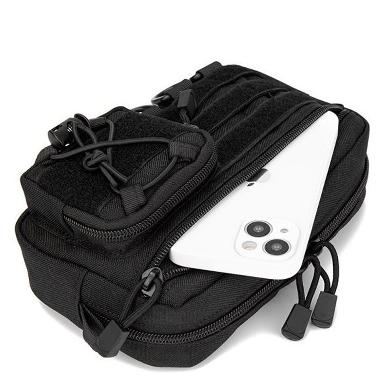 Horizontal Utility Pouch Organizer Bag for Camping Hiking Fishing Outdoor Gear