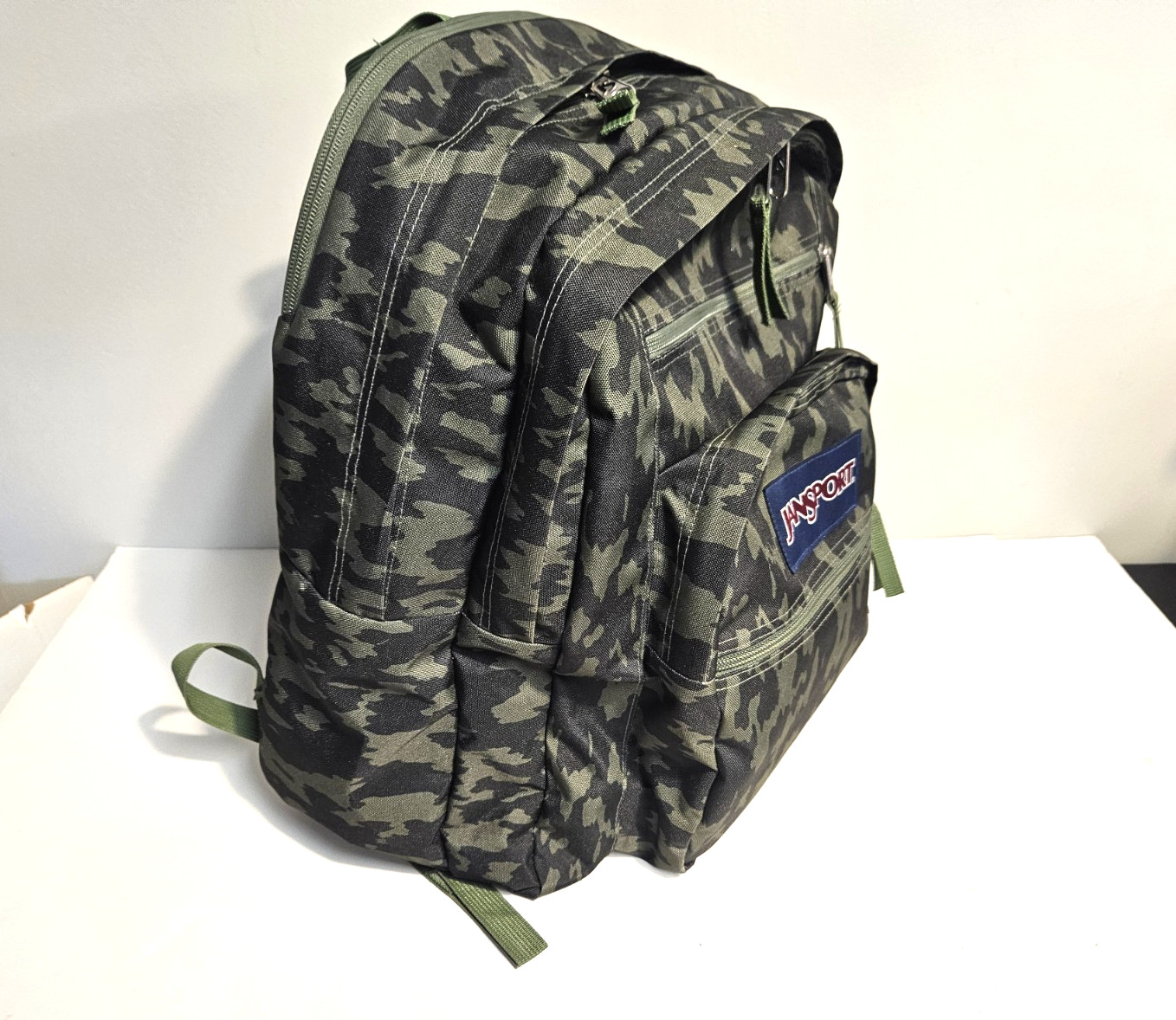Jansport Camo Backpack Big Student- Super Clean