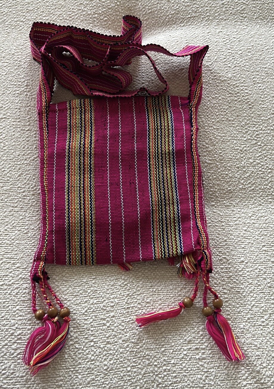 Handmade Embroidered Crossbody Bag Thailand